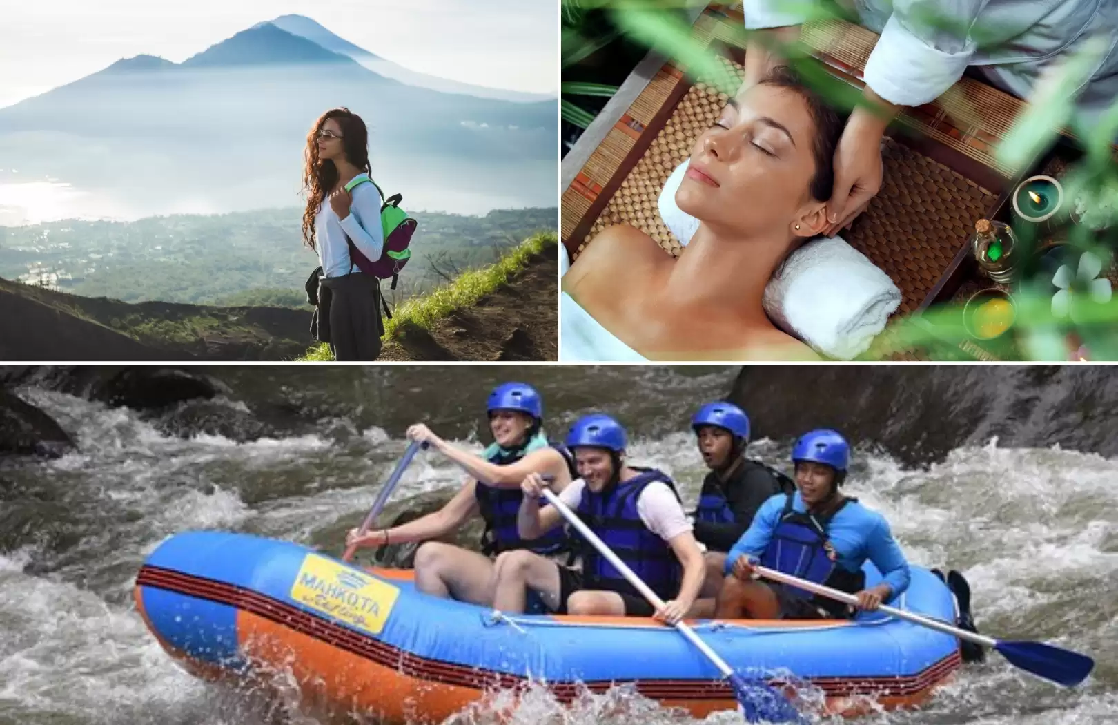 Bali Sunrise Trekking, Ayung River Rafting & Spa – Ultimate Full-Day Adventure Tour