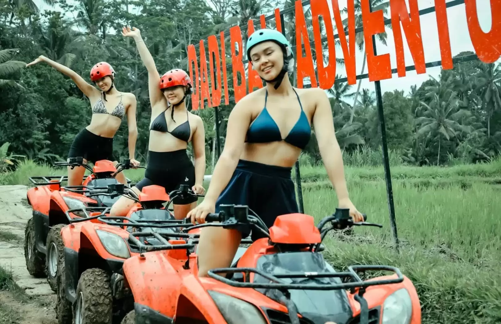 Bali Sunrise Trekking, Ayung River Rafting & Quad Bike Adventure – Full-Day Tour Package