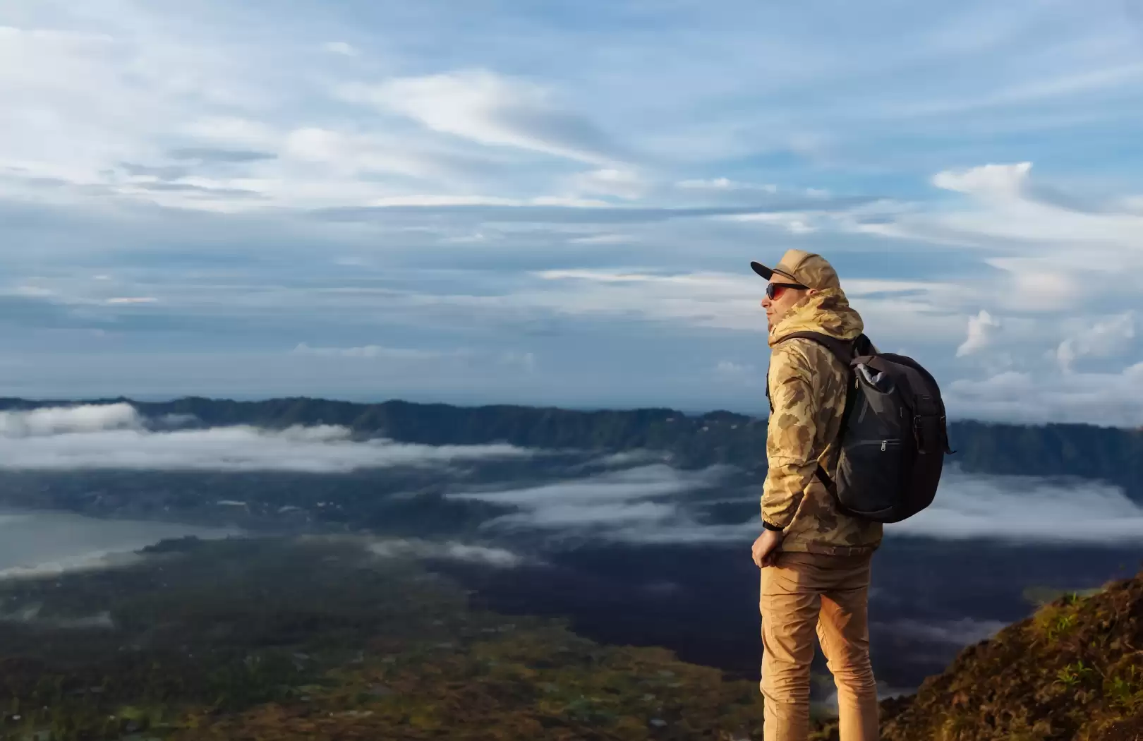 Mount Batur Sunrise Trekking & Ayung River White Water Rafting – Full Day Adventure Tour in Bali