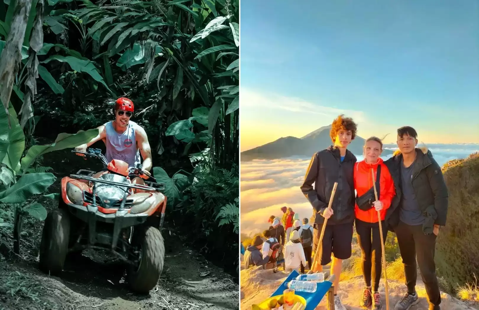 ATV Quad Bike & Mount Batur Sunrise Trekking