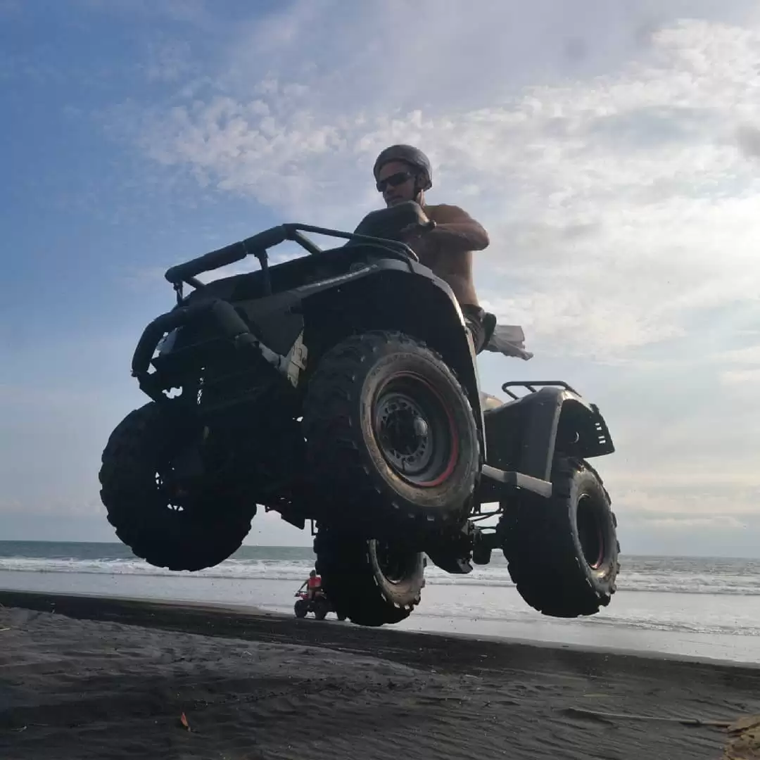 ATV Ride On The Beach