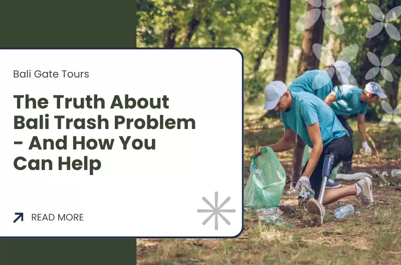 The Truth About Bali Trash Problem - And How You Can Help