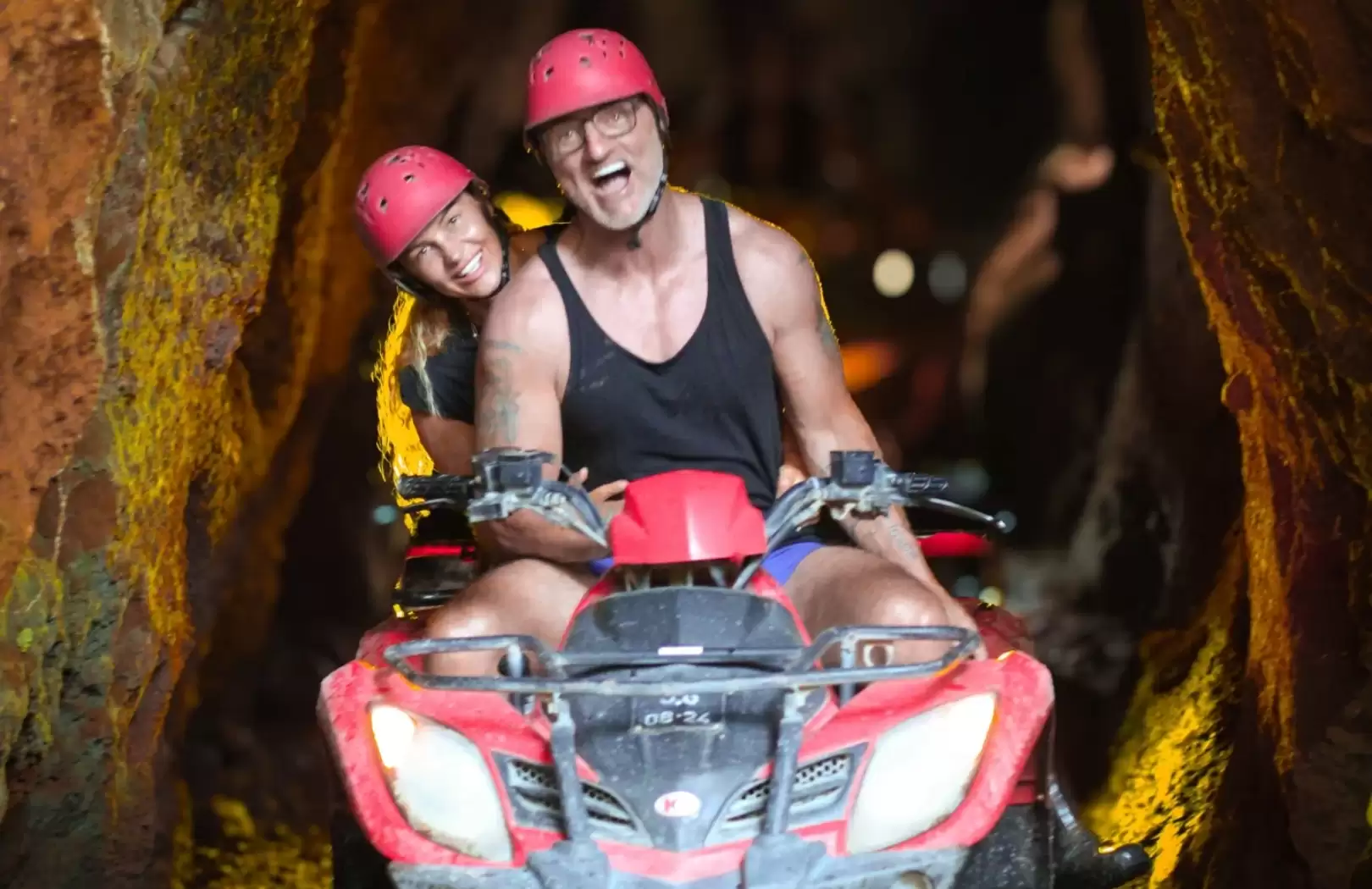Bali ATV Ride Through Best Waterfall & Tunnels