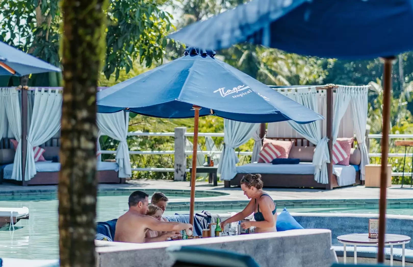 Cycling + Telaga Sigha Infinity Pool: Explore Bali’s Beauty and Relax