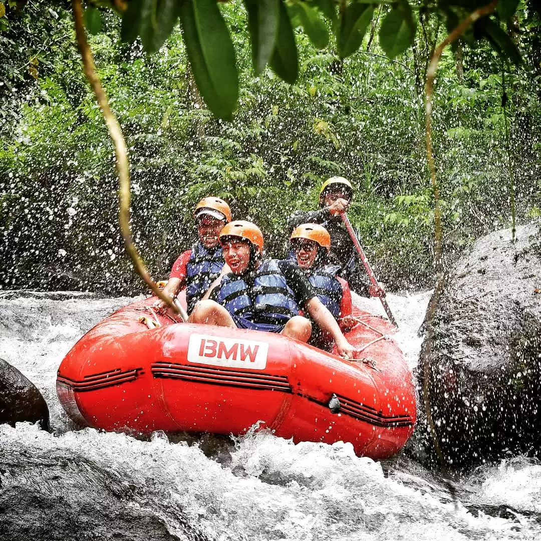 ATV + Ubud Rafting or Tubing