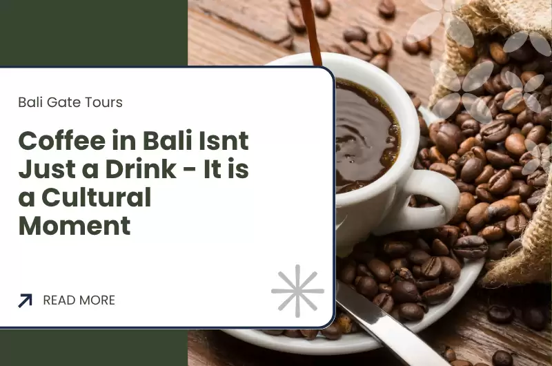 Coffee in Bali Isnt Just a Drink - It is a Cultural Moment