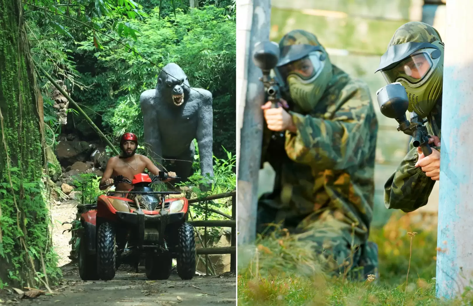 Bali Quad Bike Adventure + Paintball Combo