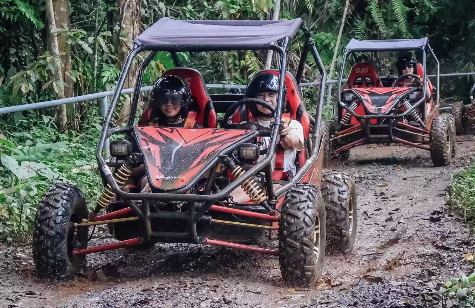 Bali Jungle Buggy, River Tubing & Instagram Jungle Swing Adventure