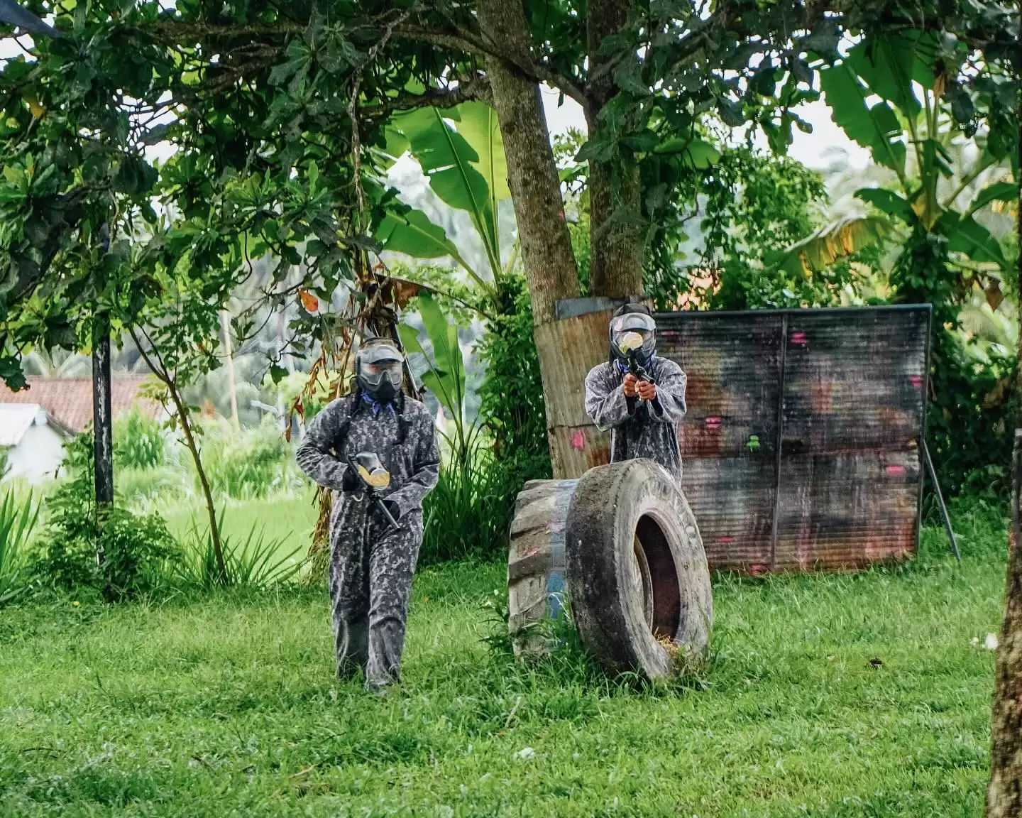 Bali Paintball & Countryside Cycling Tour – Ultimate Jungle & Culture Adventure