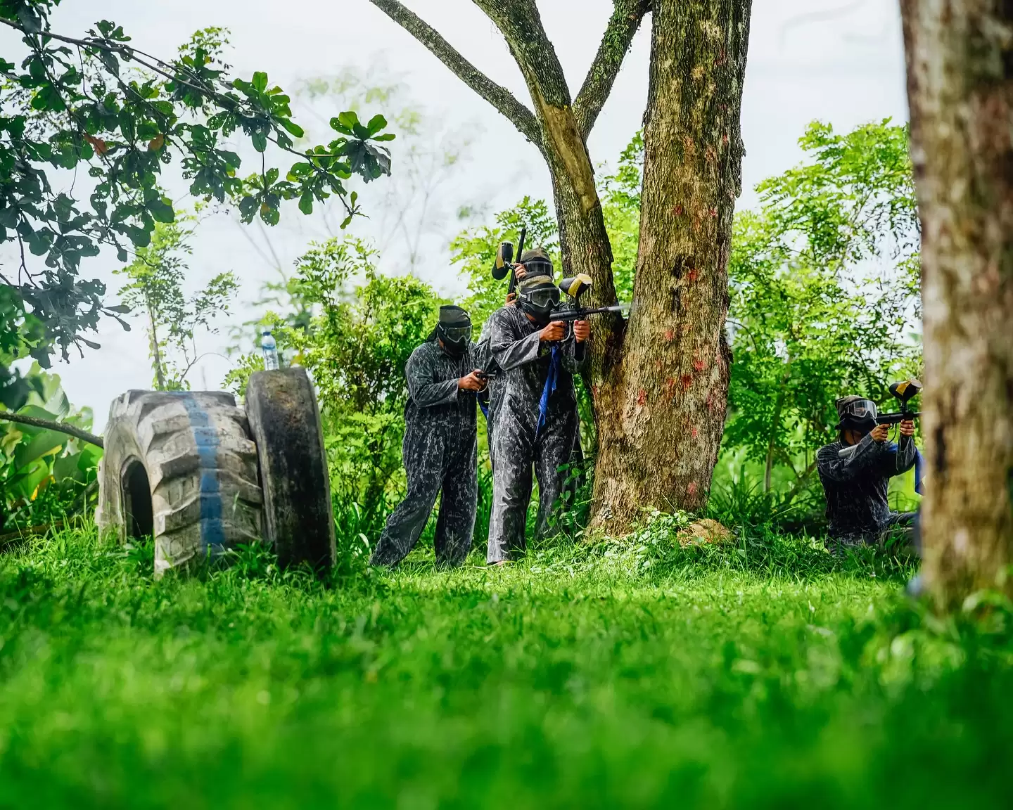 Bali 3-in-1 Adventure Tour – Paintball, Jungle Buggy Ride & White Water Rafting