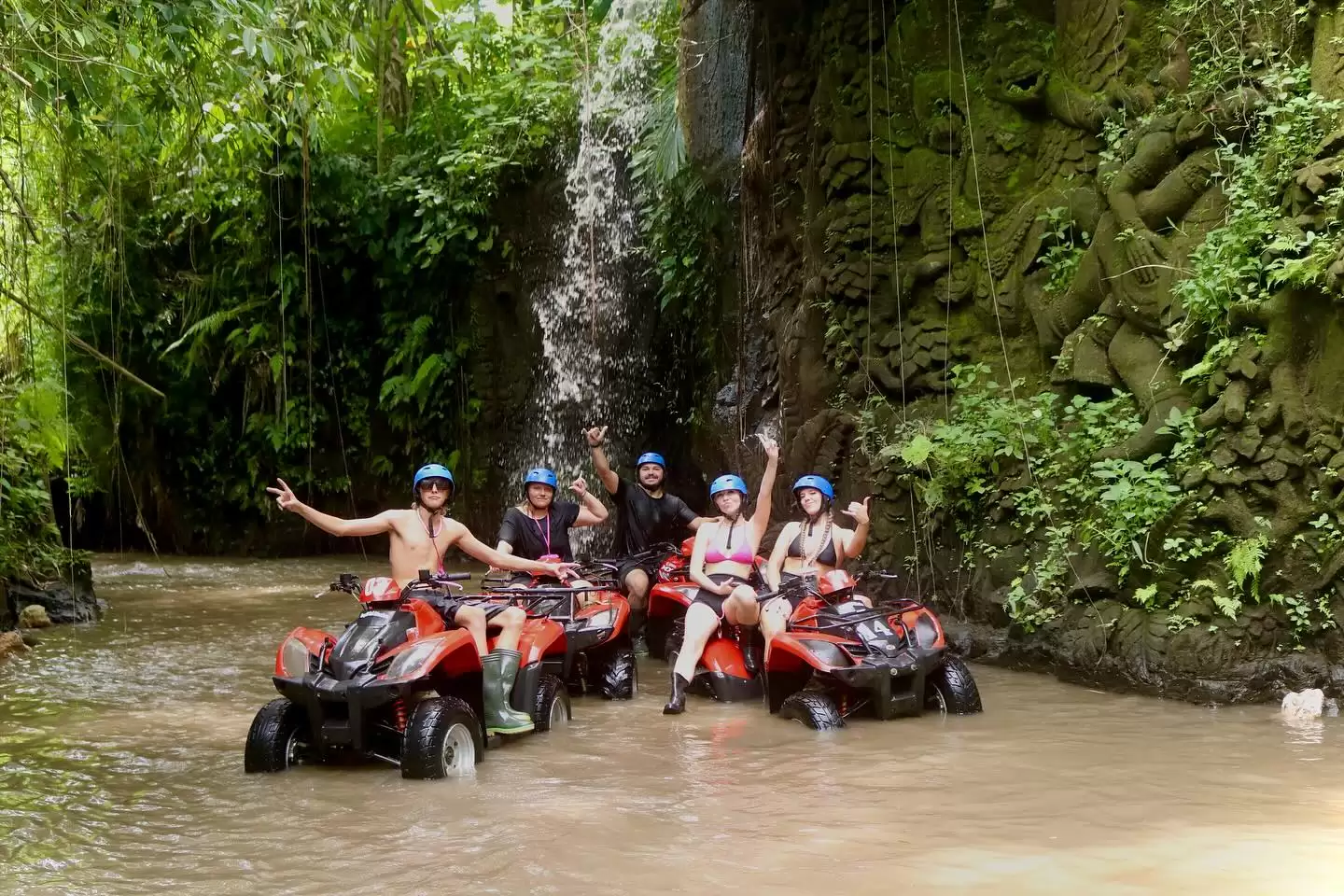 Bali ATV Jungle Adventure, White Water Rafting & Instagrammable Swing Experience