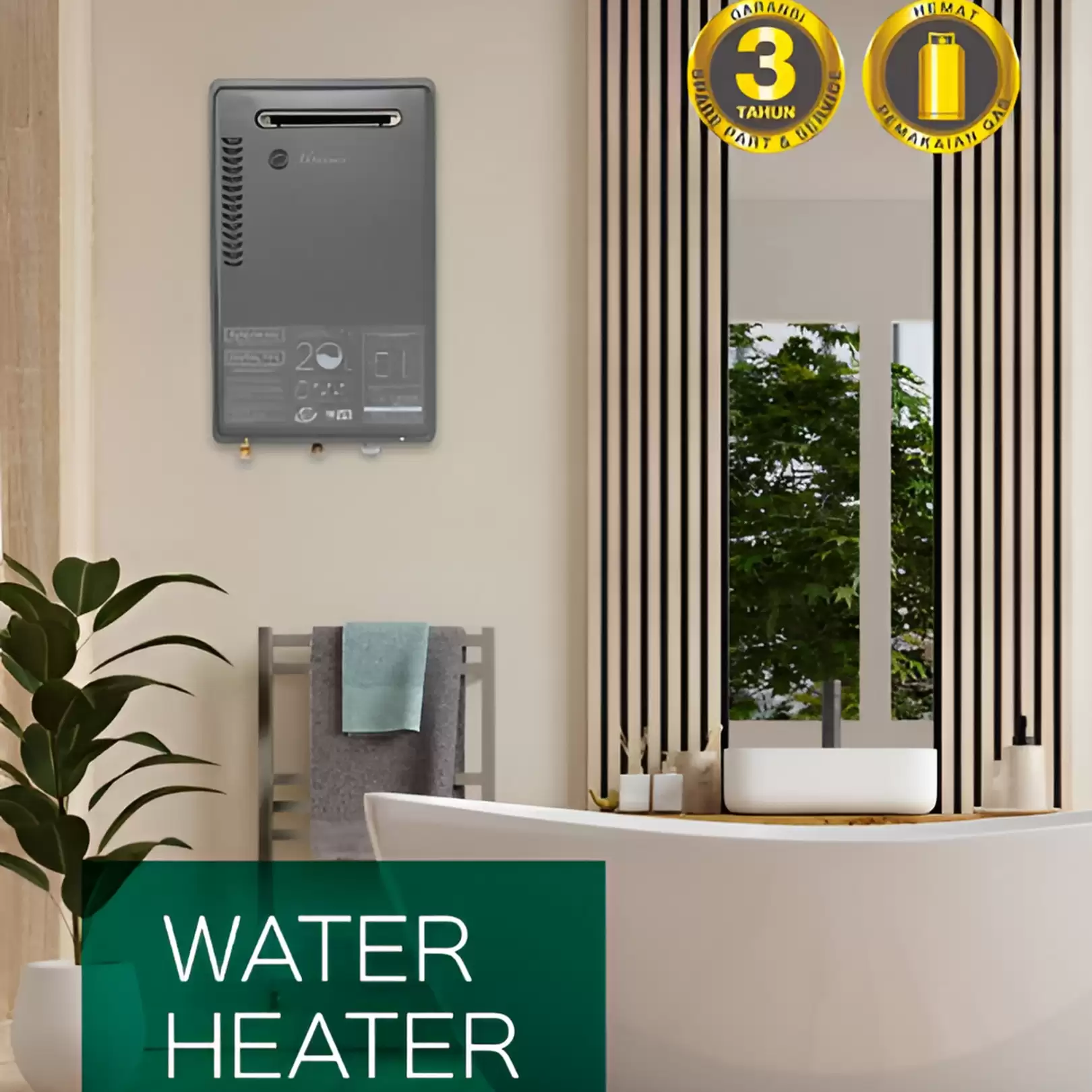 Brochure Water Heater Gas