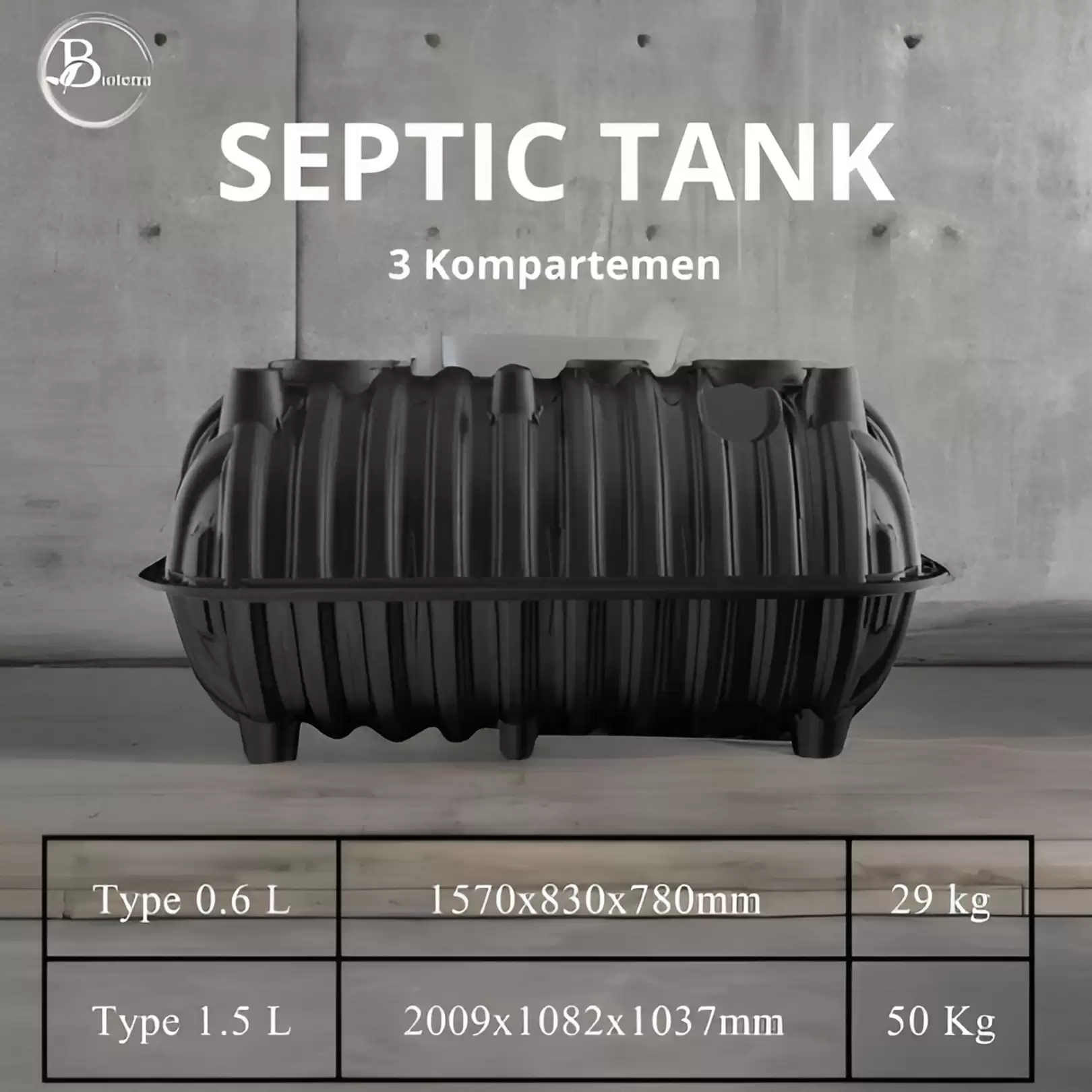 Bioterra Septic Tank