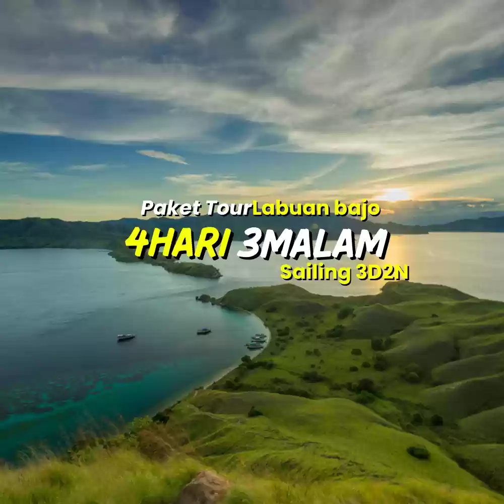 Paket Tour Labuan Bajo 4 Hari 3 Malam (Sailing 3D2N)
