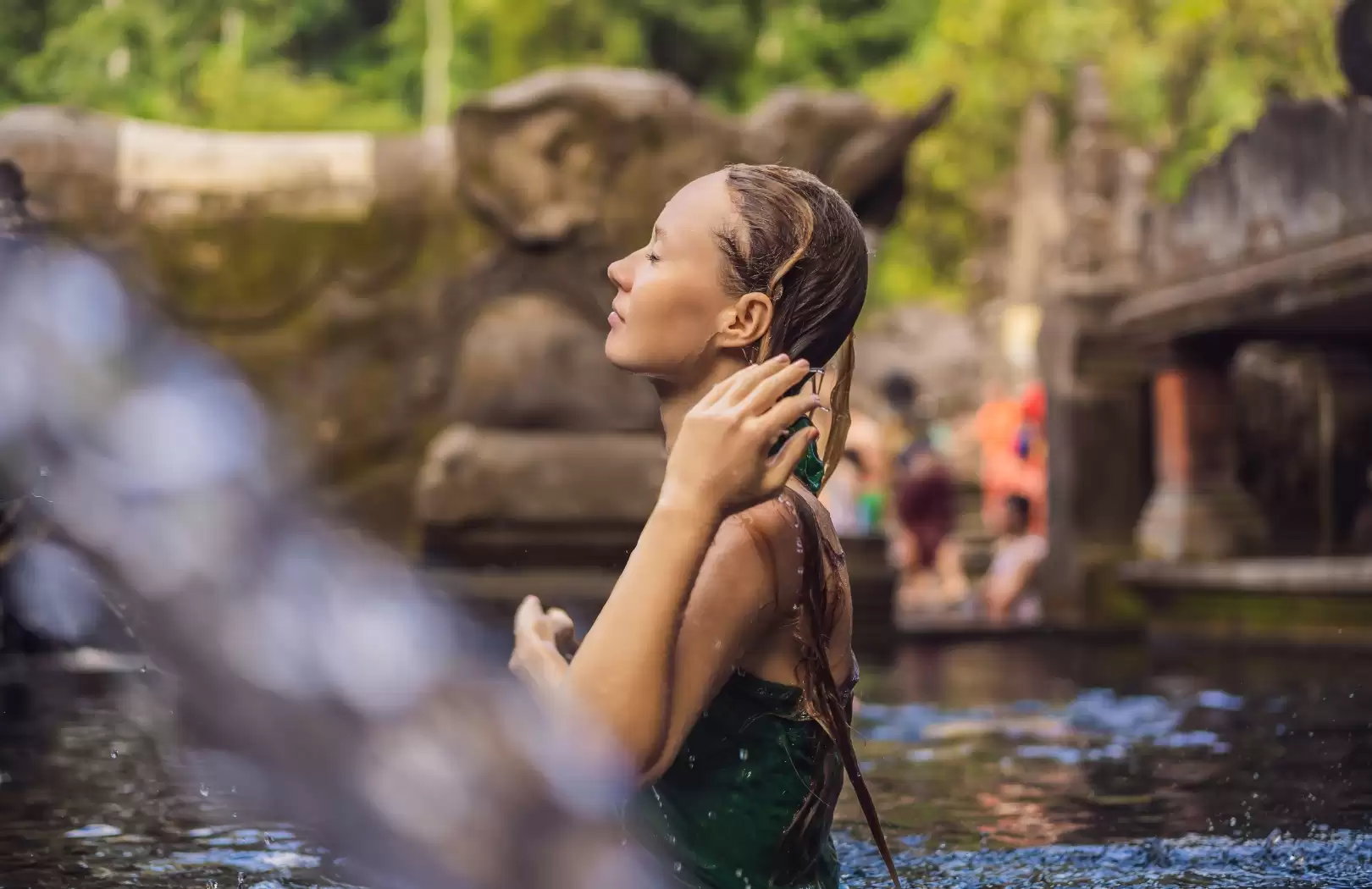 Ubud & Volcano Vista: Culture, Nature, and Holy Springs Day Tour