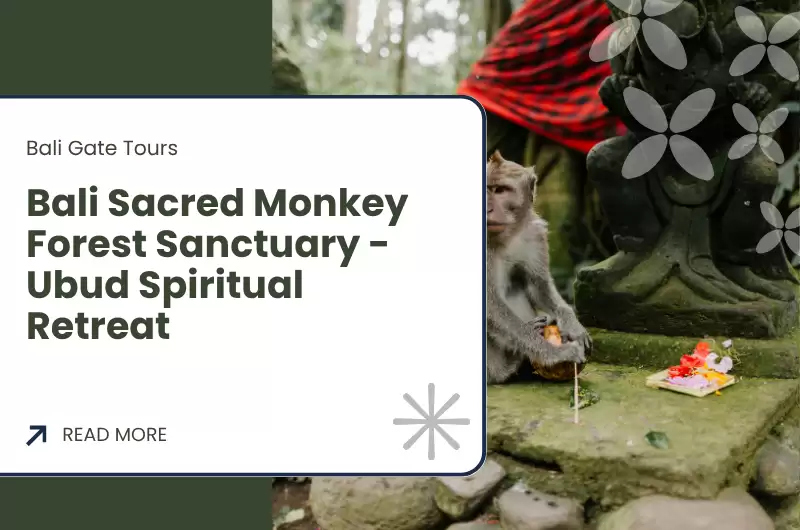Bali Sacred Monkey Forest Sanctuary - Ubud Spiritual Retreat