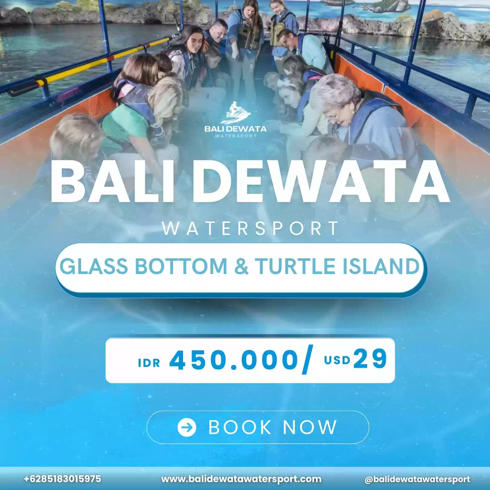 Glass Bottom And Turtle Island 