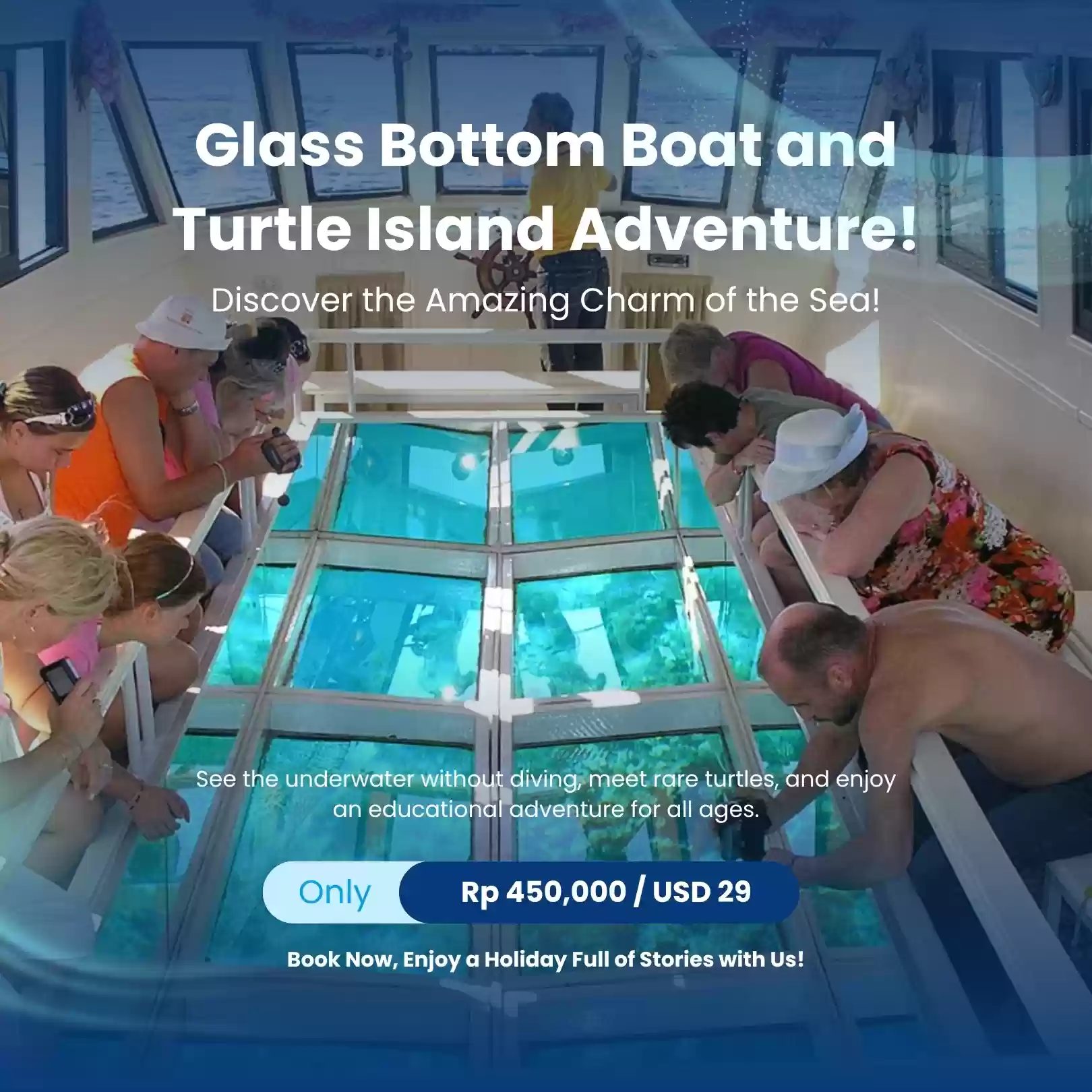 Glass Bottom And Turtle Island 
