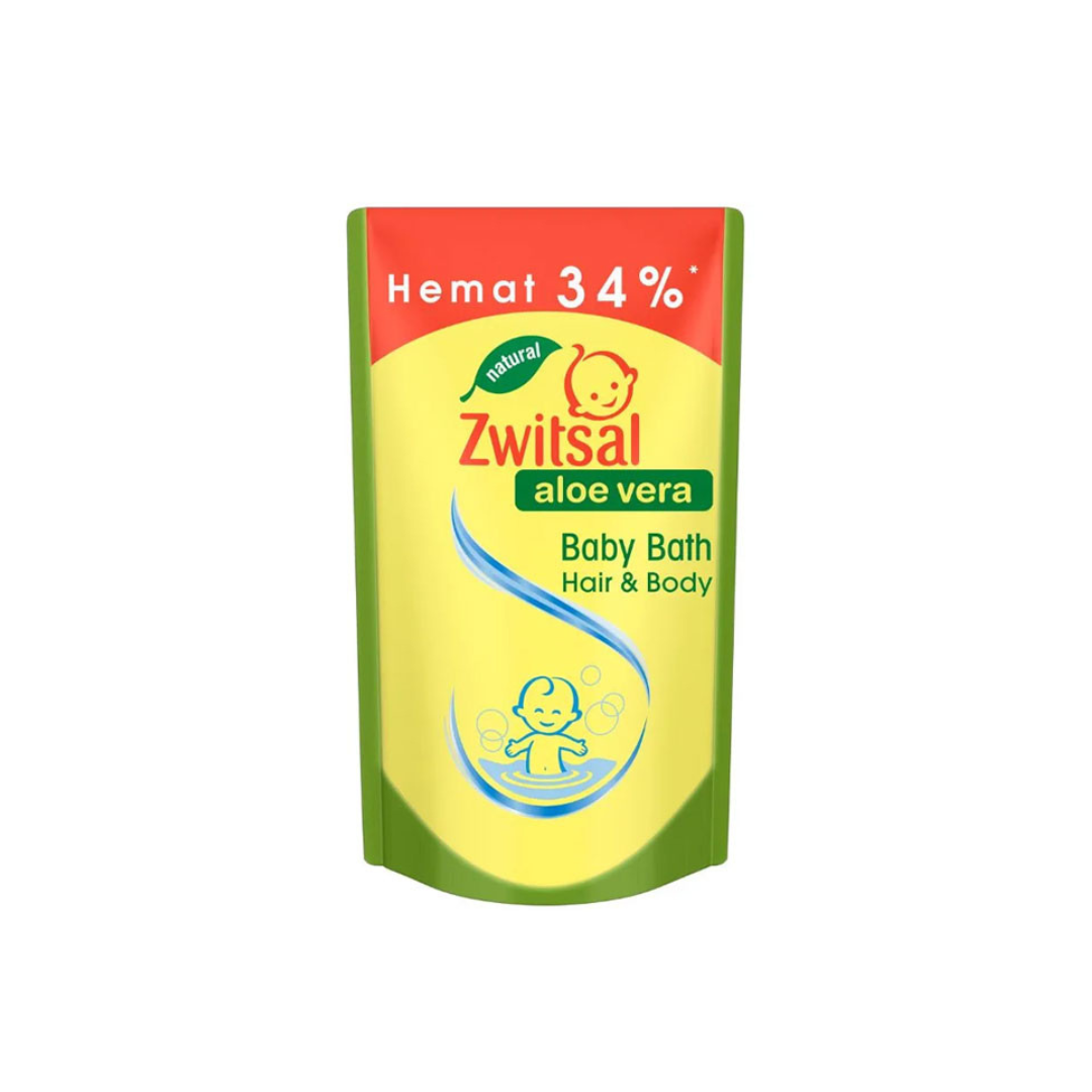 39242047##Zwitsal Bb Bath Hair&Body Pch 12X600Ml