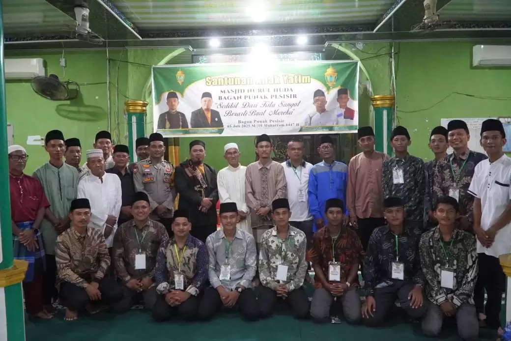 Masjid Nurul Huda Bagan Punak Pesisir Peringati 10 Muharram 1447 H/2025 M Sekaligus Santunan Anak Yatim