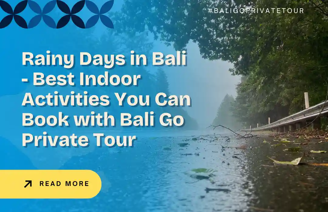 Rainy Days in Bali - Best Indoor Activities You Can Book with Bali Go Private Tour