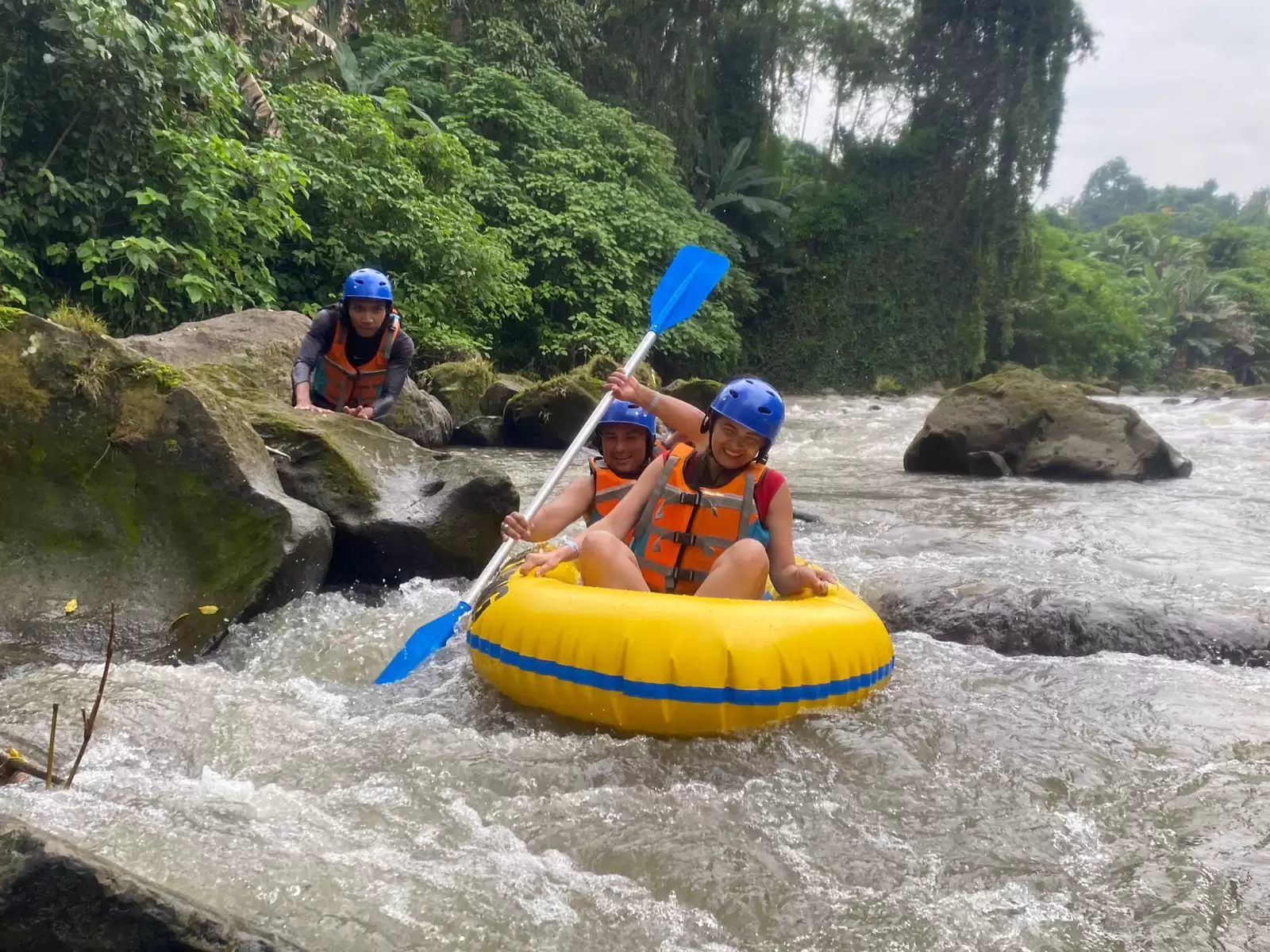 New Waterslide Adventure in Ubud – Only at Wos River Tubing