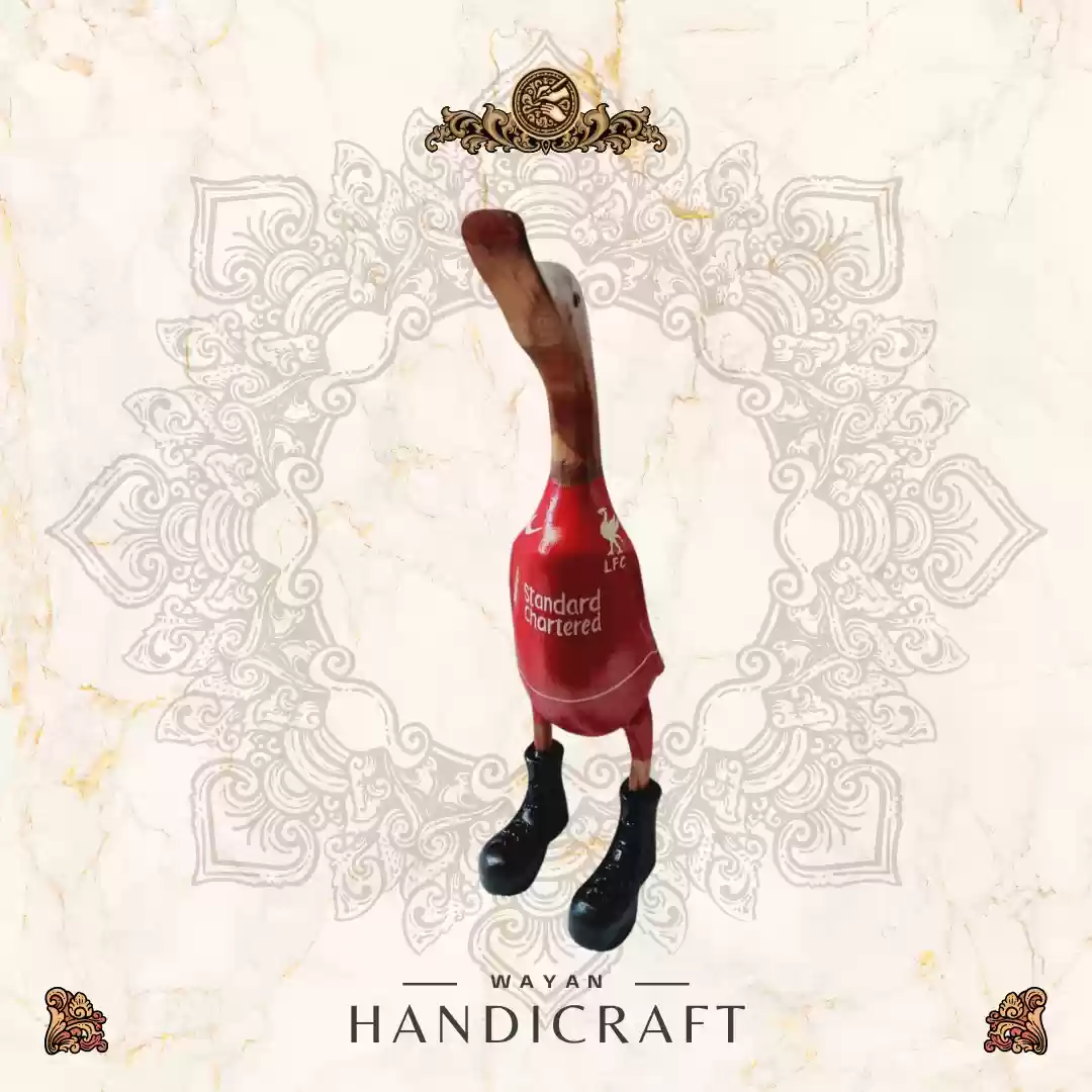 Football Ducks Sculpture