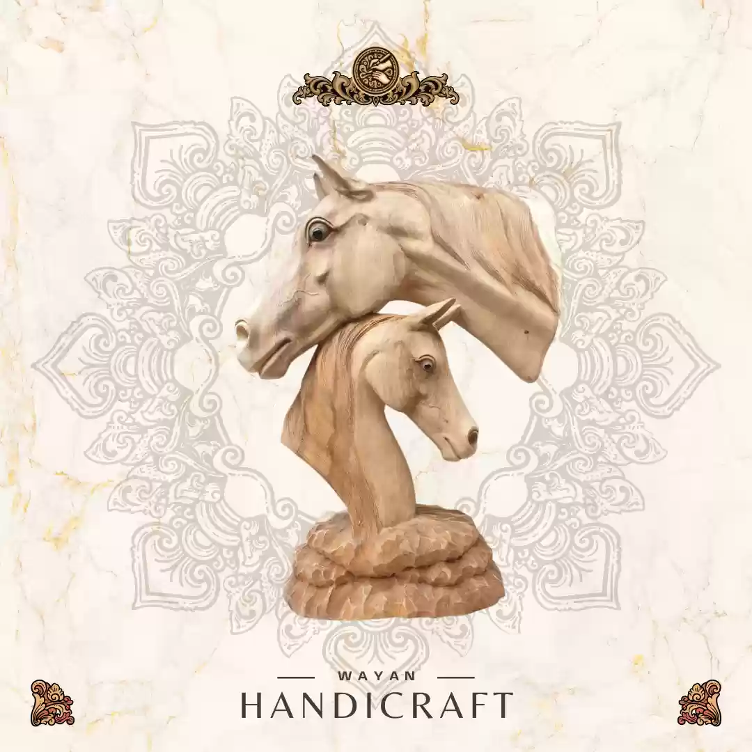 Stallion and Foal Sculpture