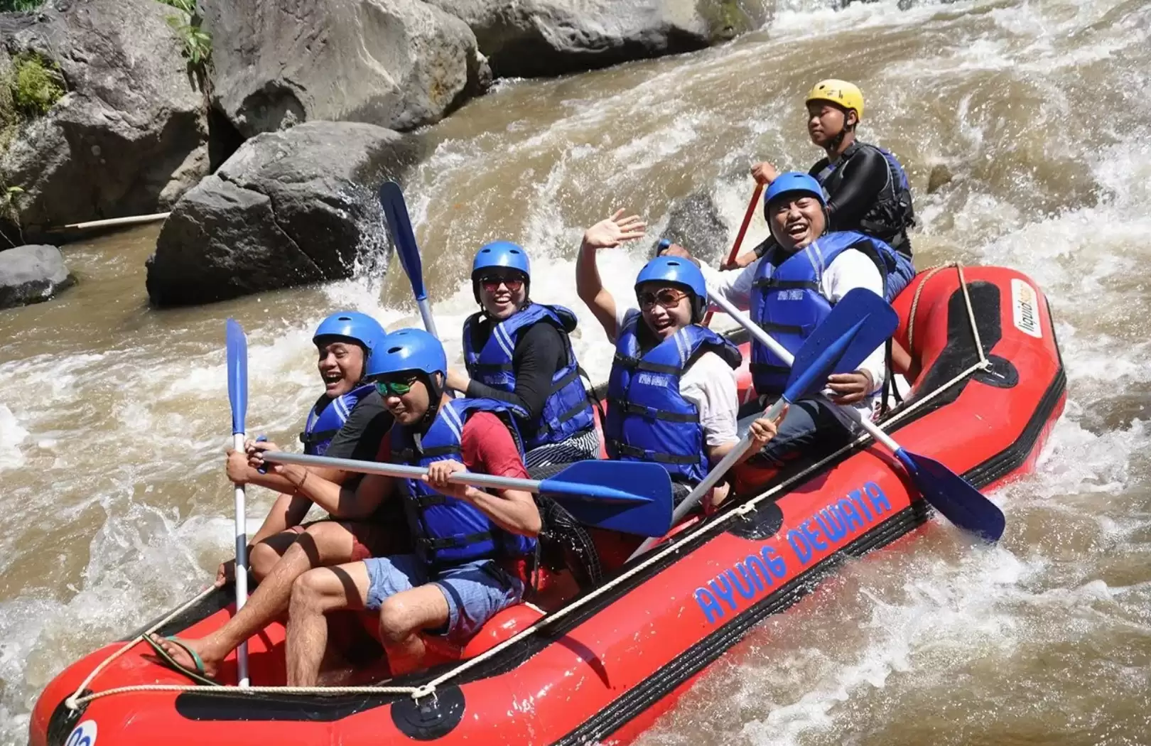 Raft & Explore Ubud: White Water Adventure & Cultural Discovery