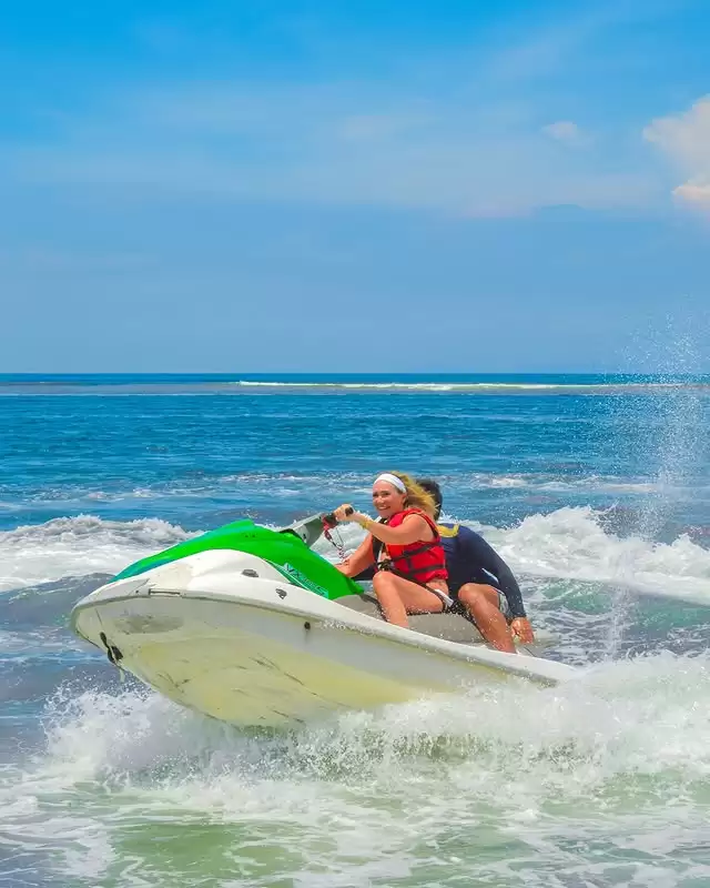 South Bali Splash & Culture Tour: Watersports, Cliffs & Kecak Fire Dance