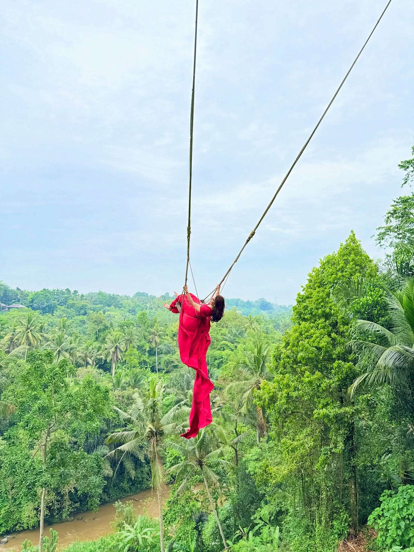 Thrill & Tranquility: Ubud Rafting, Rice Terraces & Jungle Swing Tour