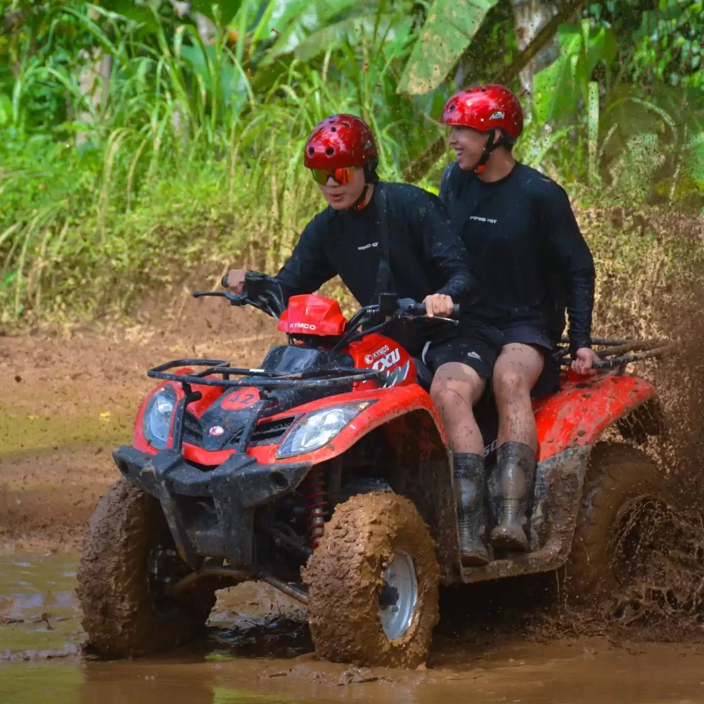 Ubud Quad Bike Adventure – Ride Through Jungle, Gorilla Statue, Cave & Waterfall