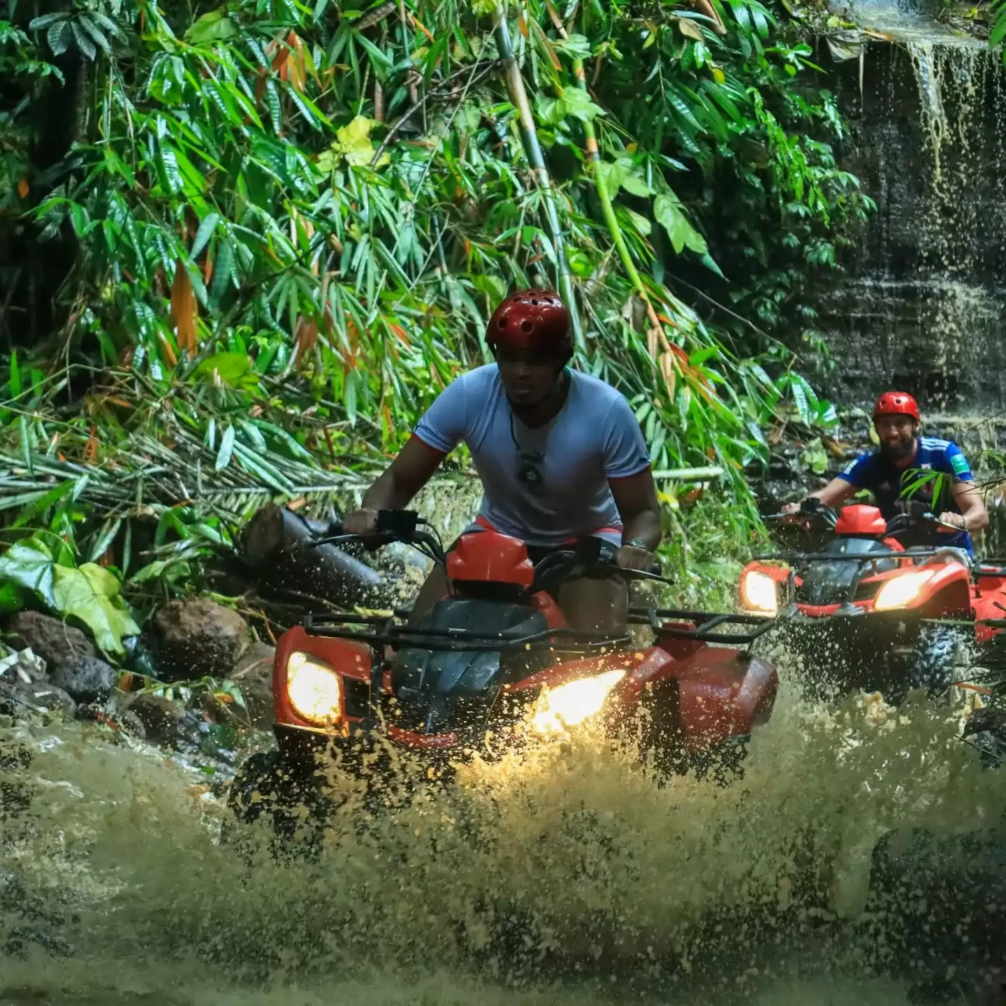 Ubud Quad Bike Adventure – Ride Through Jungle, Gorilla Statue, Cave & Waterfall