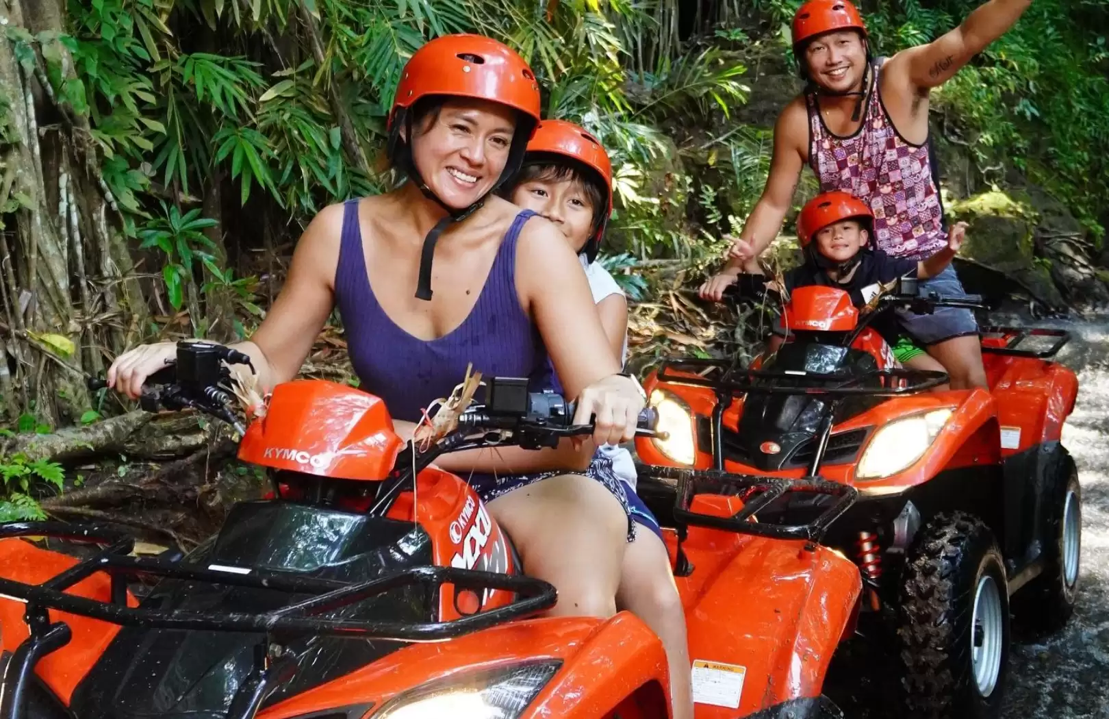 Ubud Quad Bike Tour – Ride Through Natural Cave & Waterfall Trails
