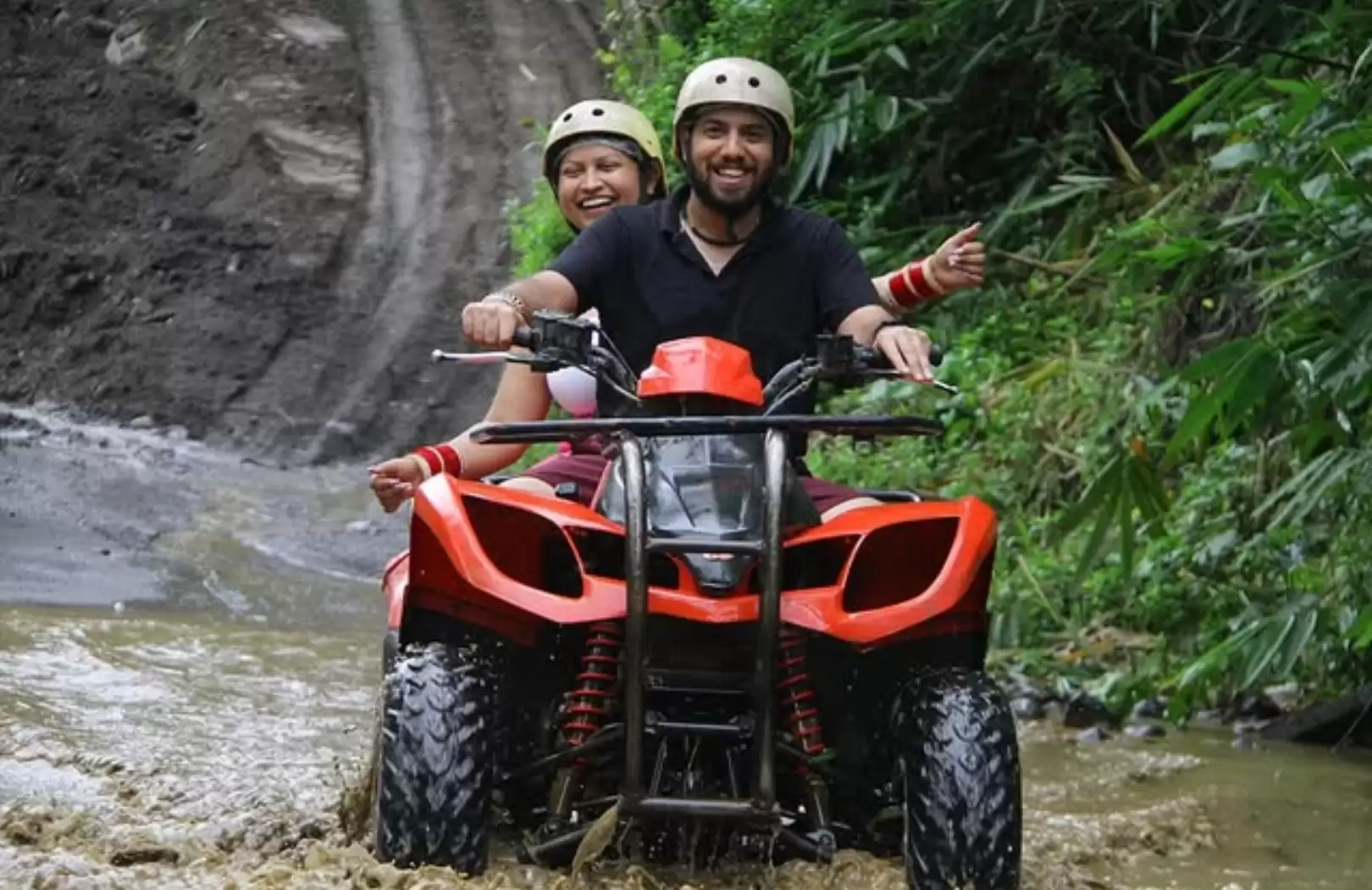 Ubud Quad Bike, River Tubing & Tlaga Singha Pool Bar Experience