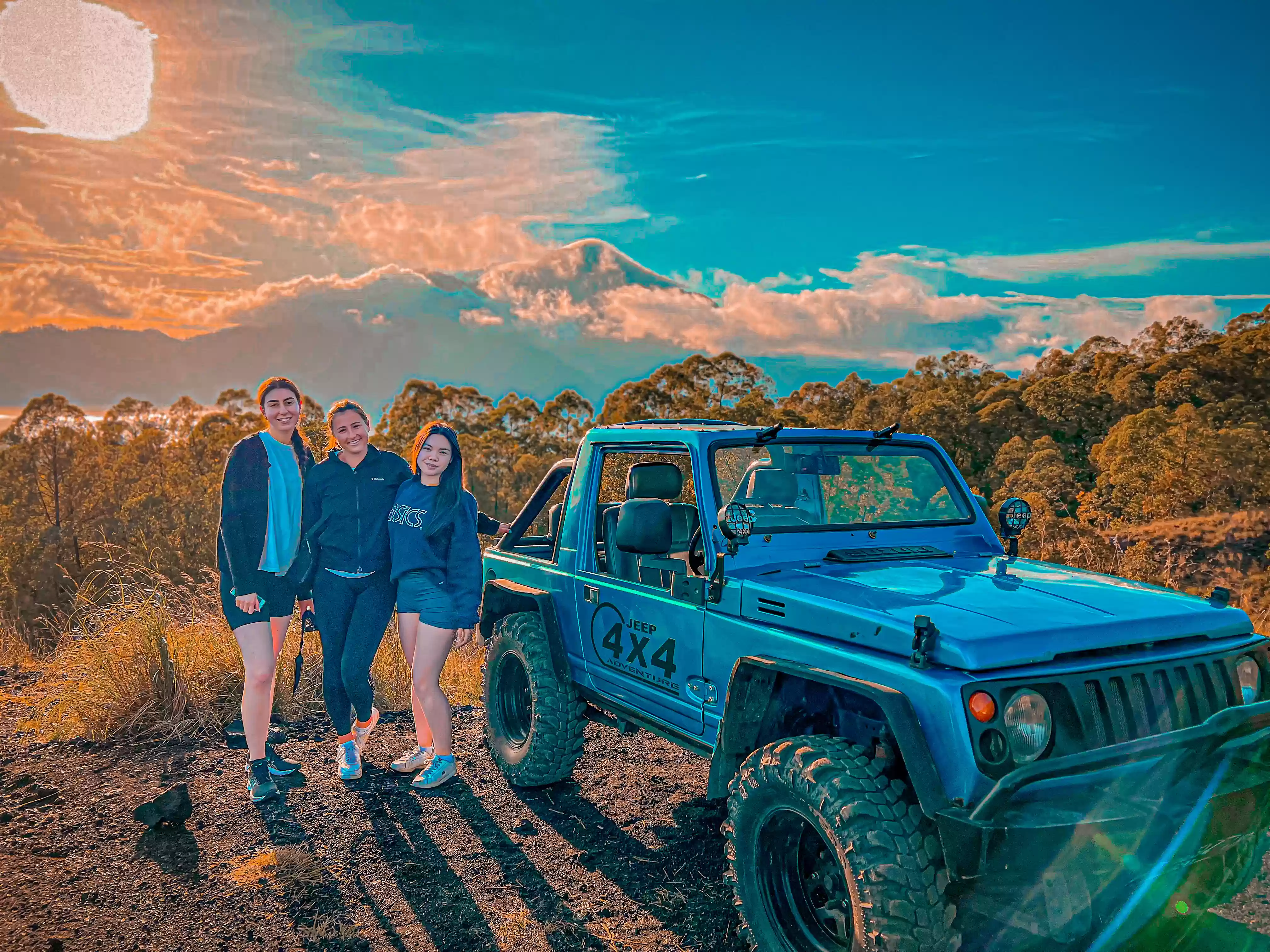 Mount Batur Sunset Jeep, Rice Terrace & Waterfall