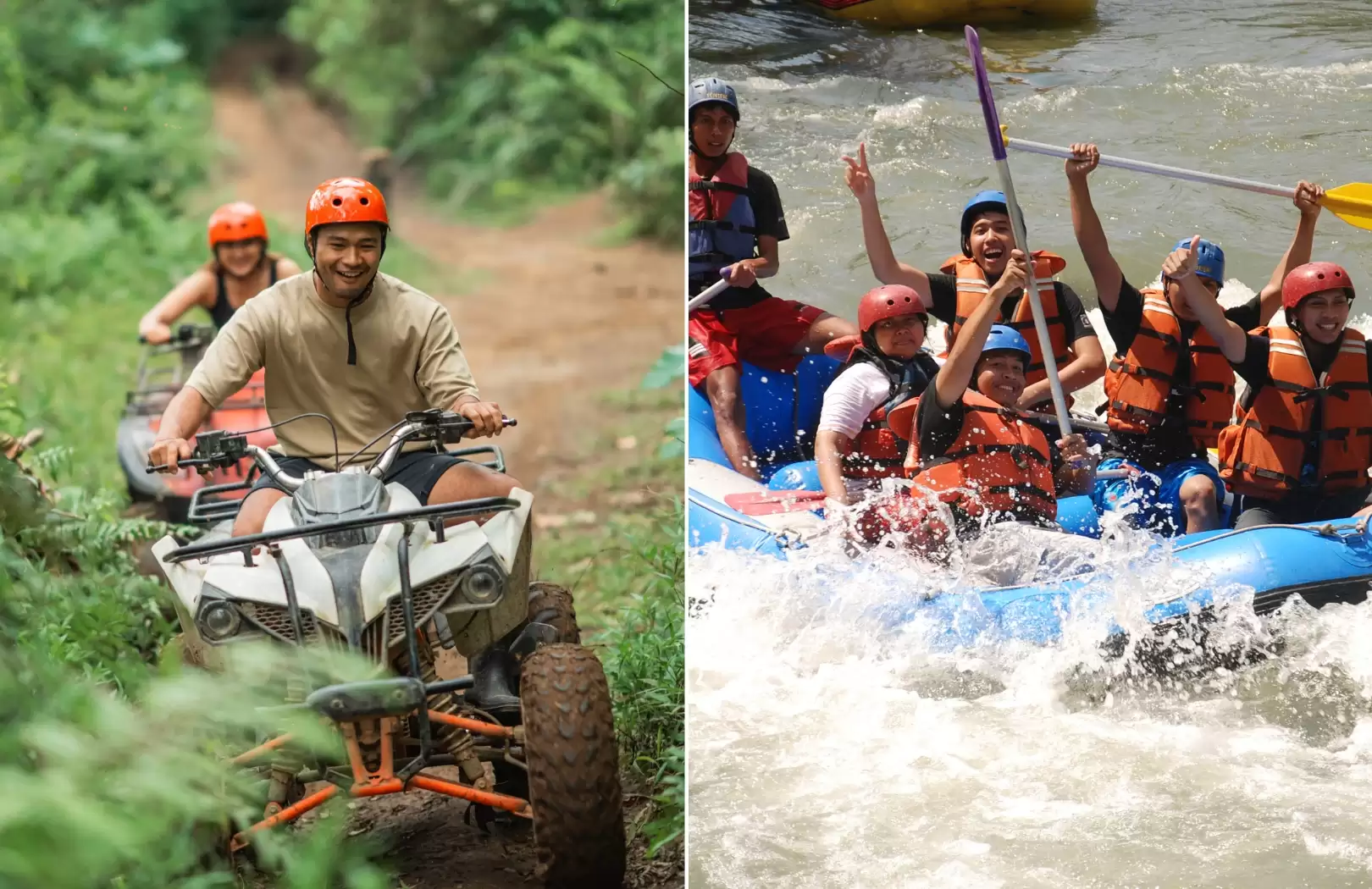ATV + Rafting Combo Package
