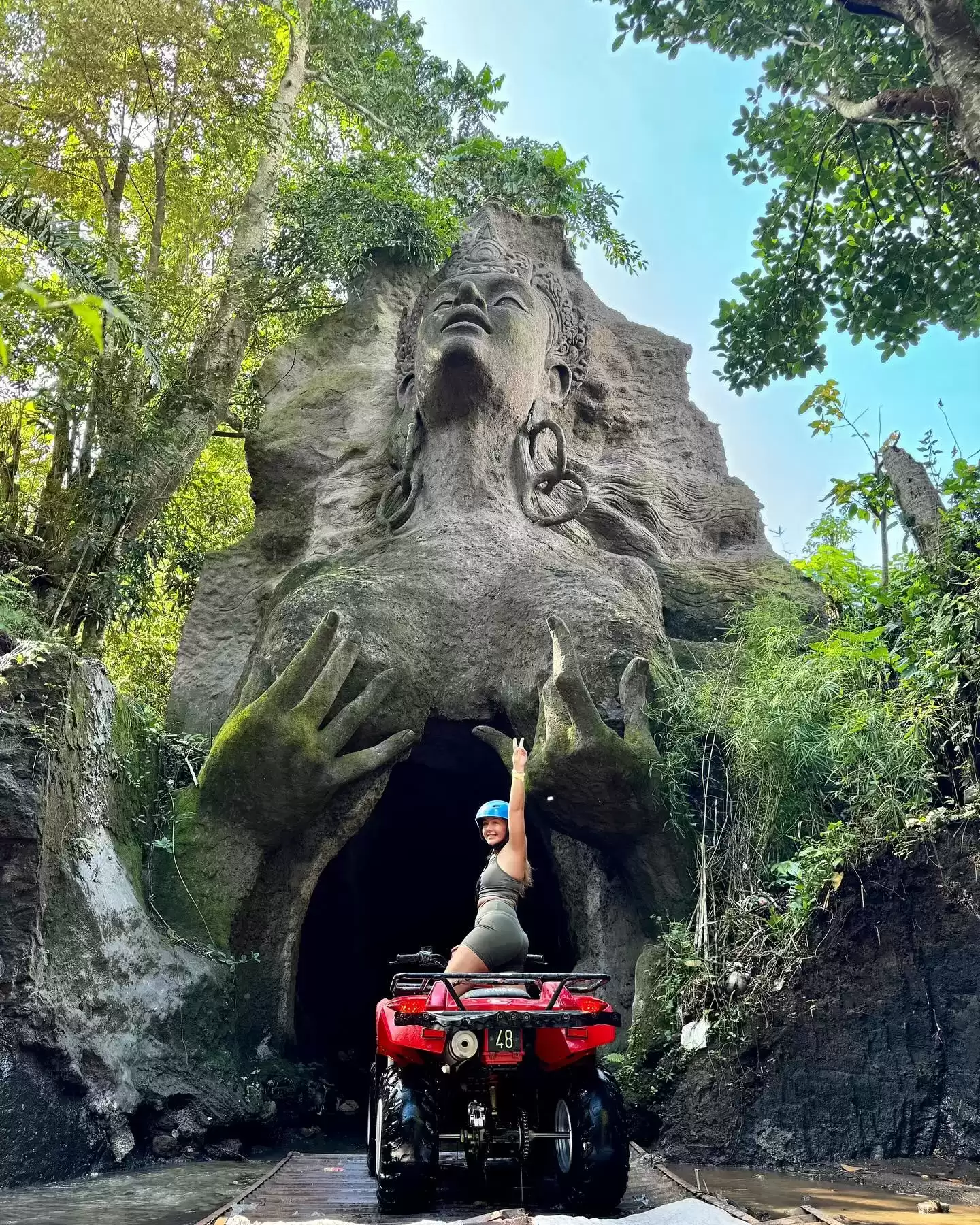 Ubud Quad Bike Tour – Private Ride Through Legong Cave, Jungle & Waterfall