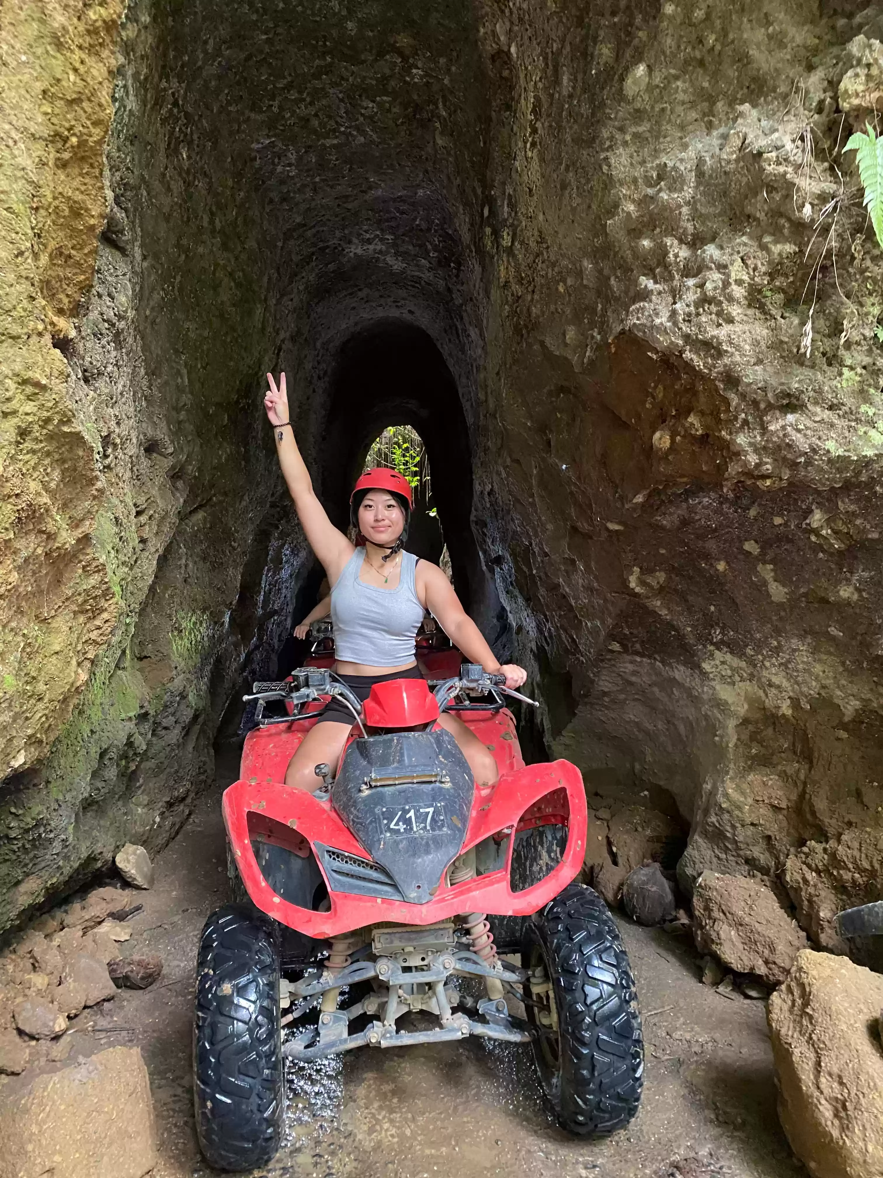 Ubud Signature Quad Bike Tour – Ride Through 700m Tunnel, Jungle & Waterfall