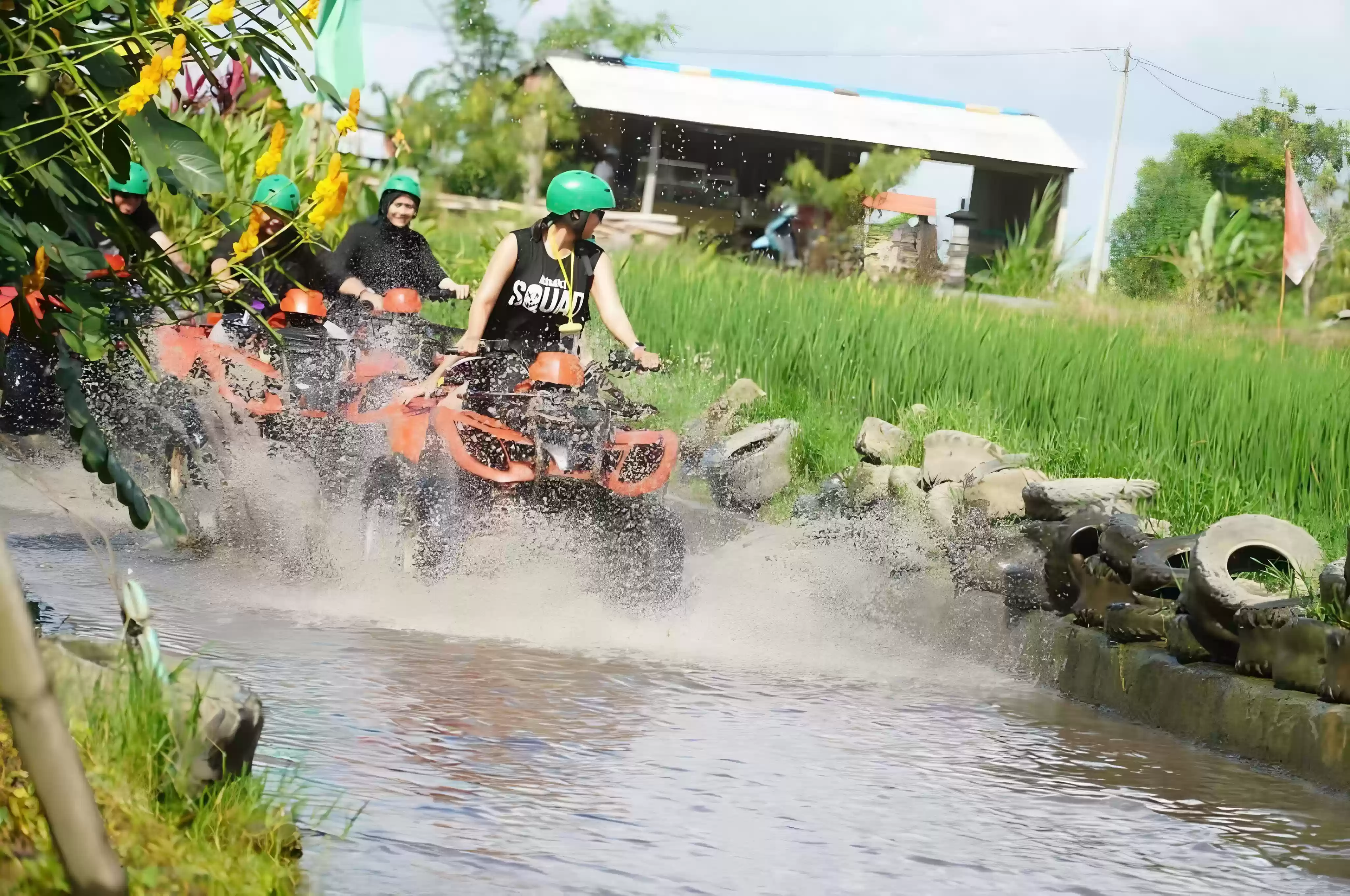 ATV Quad Biking, Ubud Jungle Swing & Zip Line Experience