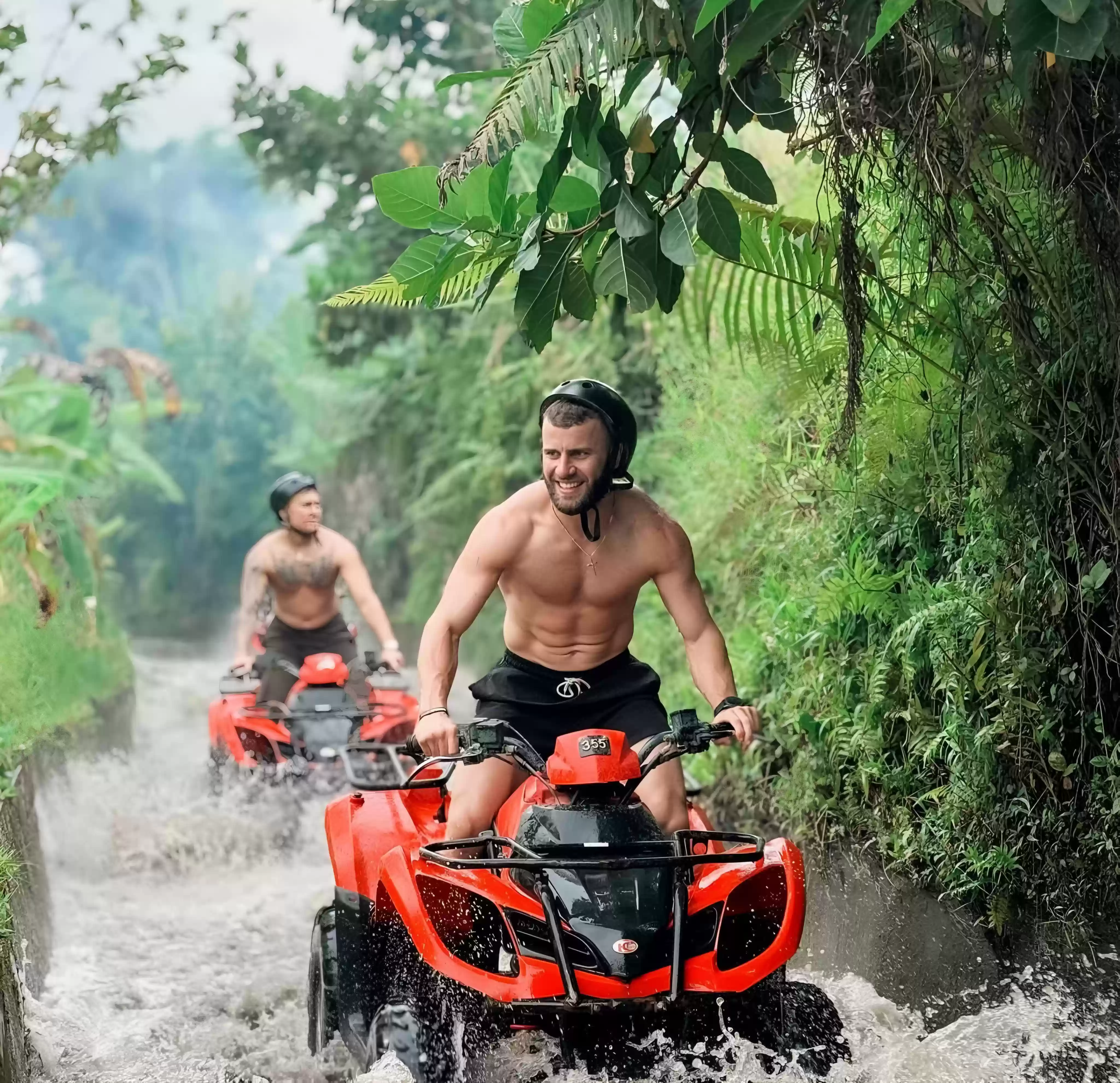 ATV Quad Biking, Ubud Jungle Swing & Zip Line Experience