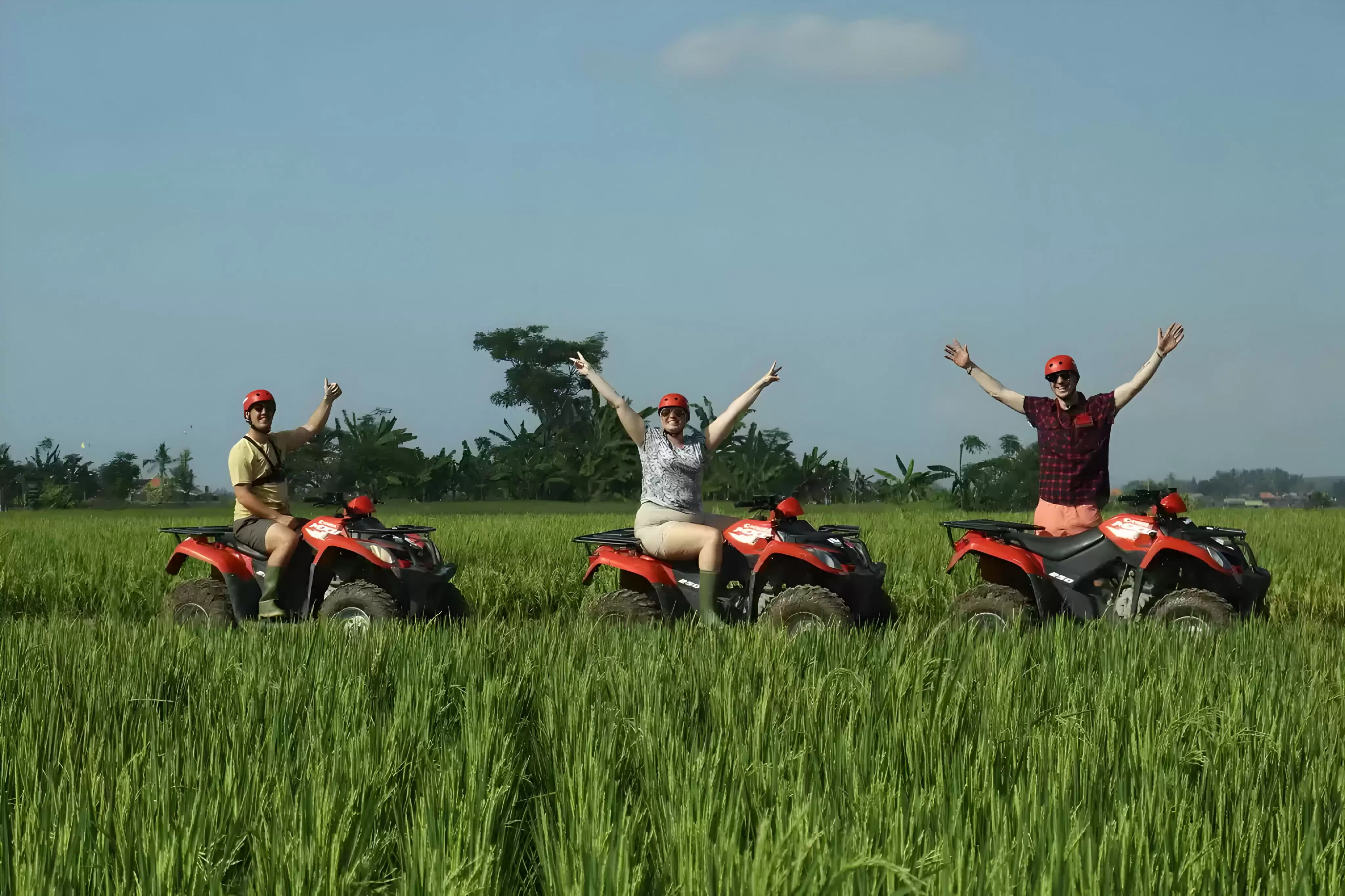 ATV Quad Biking, Ubud Jungle Swing & Zip Line Experience