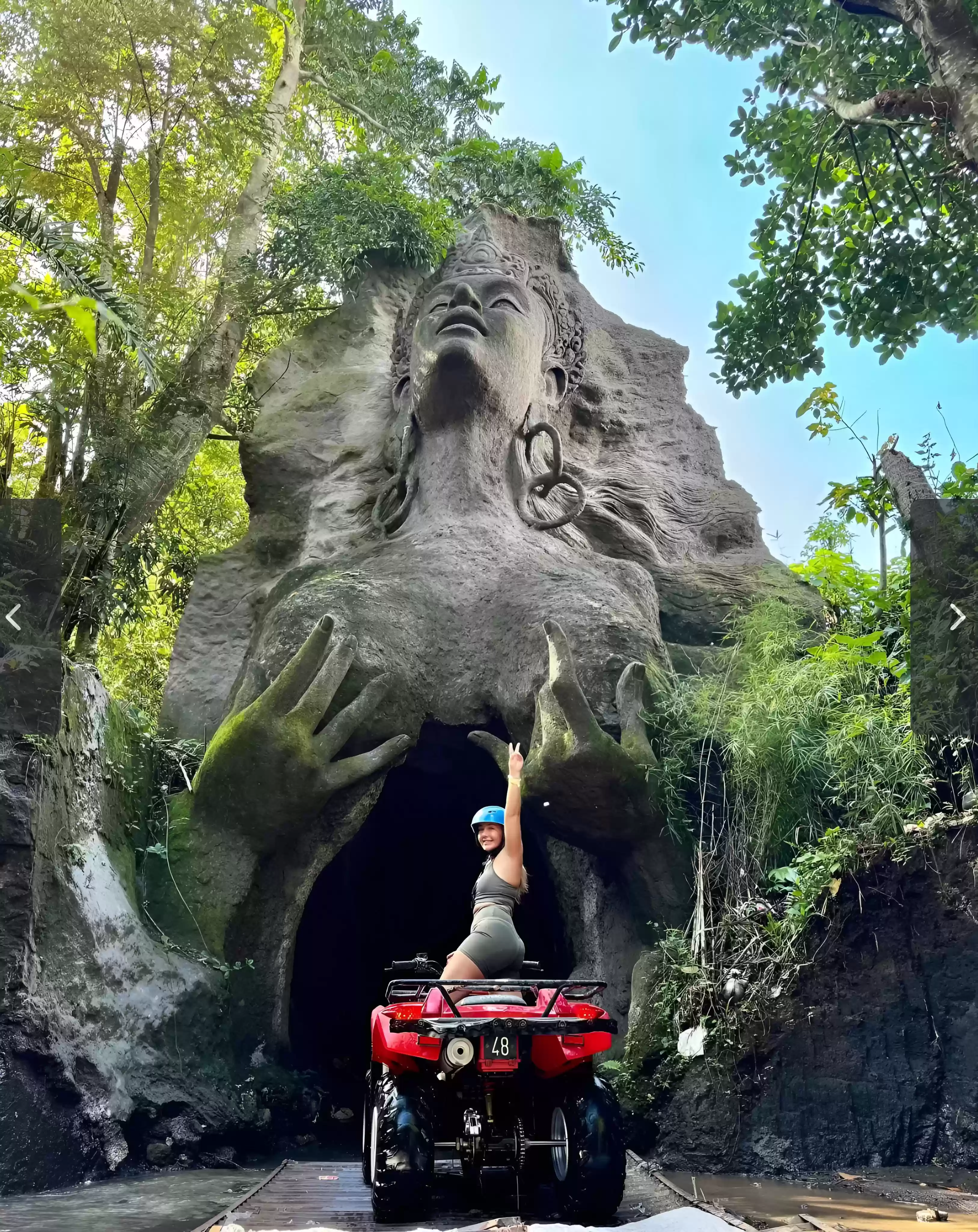 Ubud ATV Quad Biking, Monkey Forest & Rice Terrace Tour