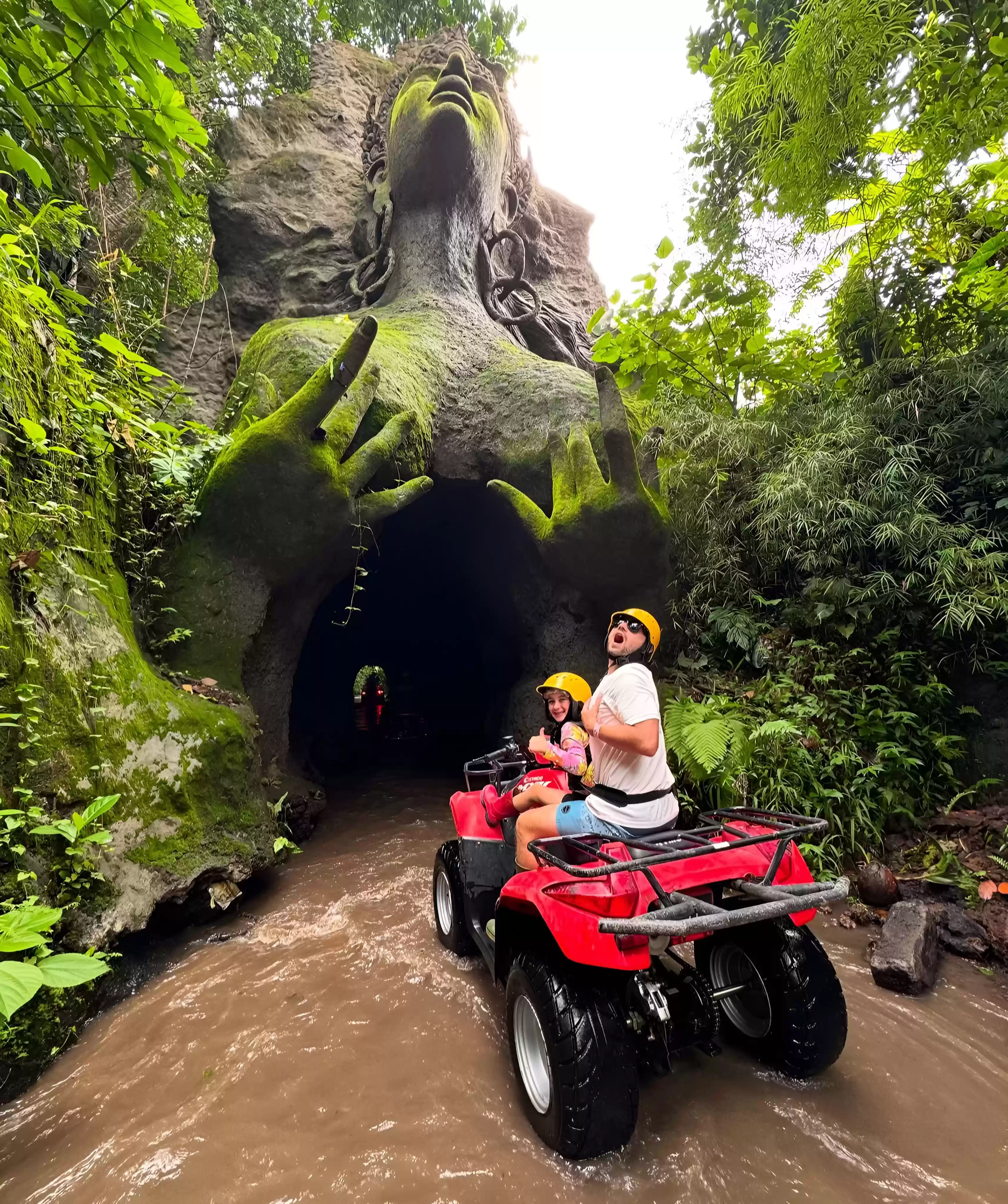 Ubud ATV Quad Biking, Monkey Forest & Rice Terrace Tour
