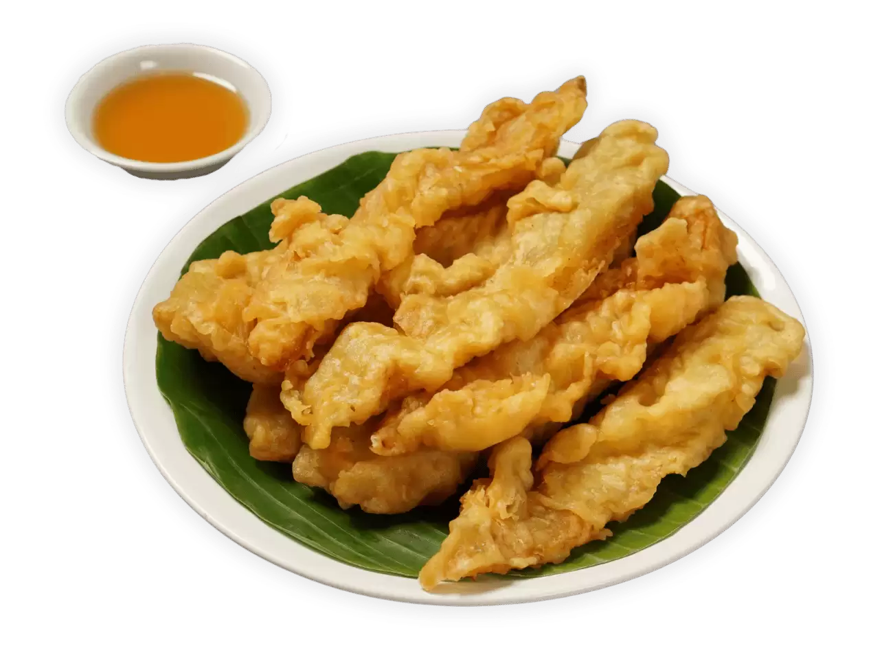 Fried Banana With Honey