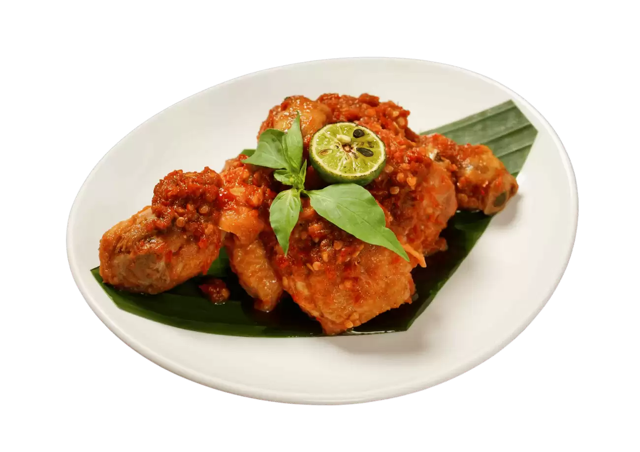 Spicy Chiken With Balado Sauce