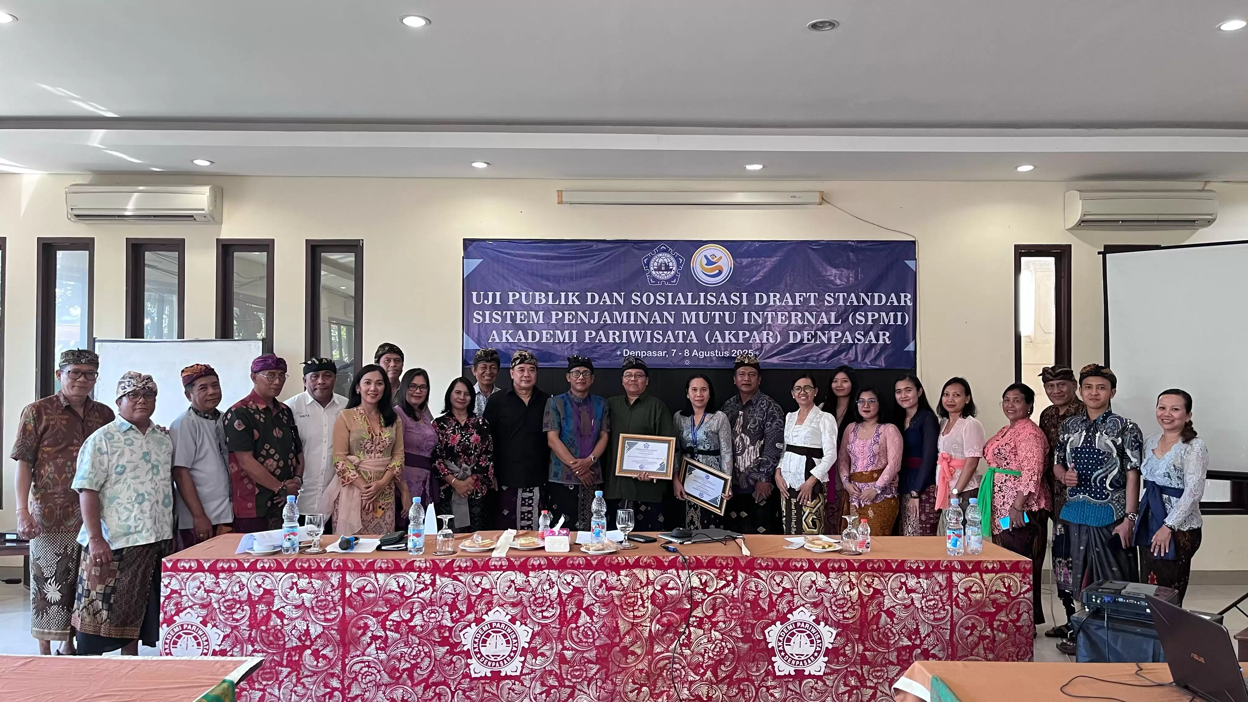 AKPAR Denpasar Gelar Uji Publik dan Sosialisasi Draf Dokumen Standar SPMI