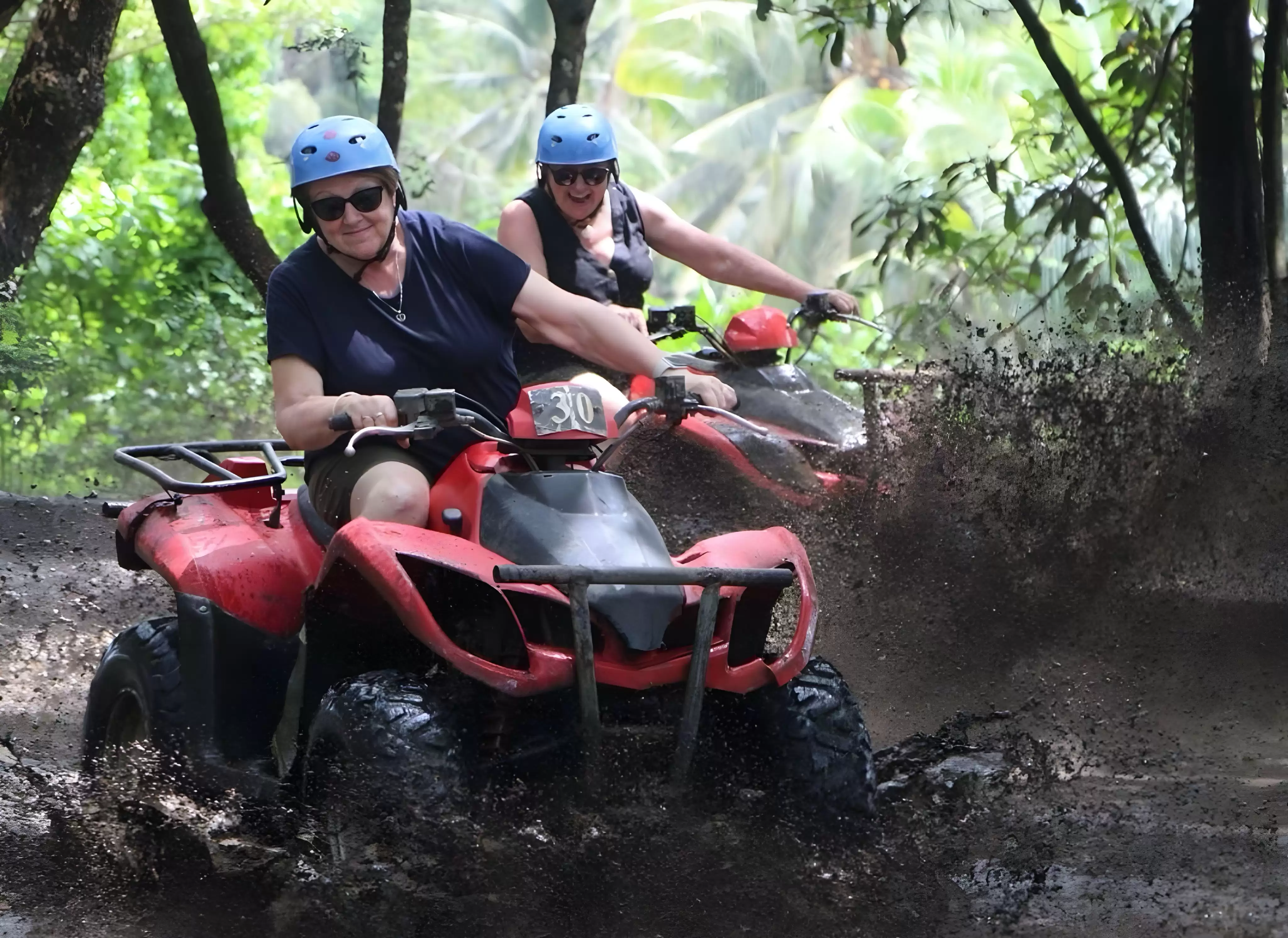 ATV Quad Bike & Cave River Tubing Adventure