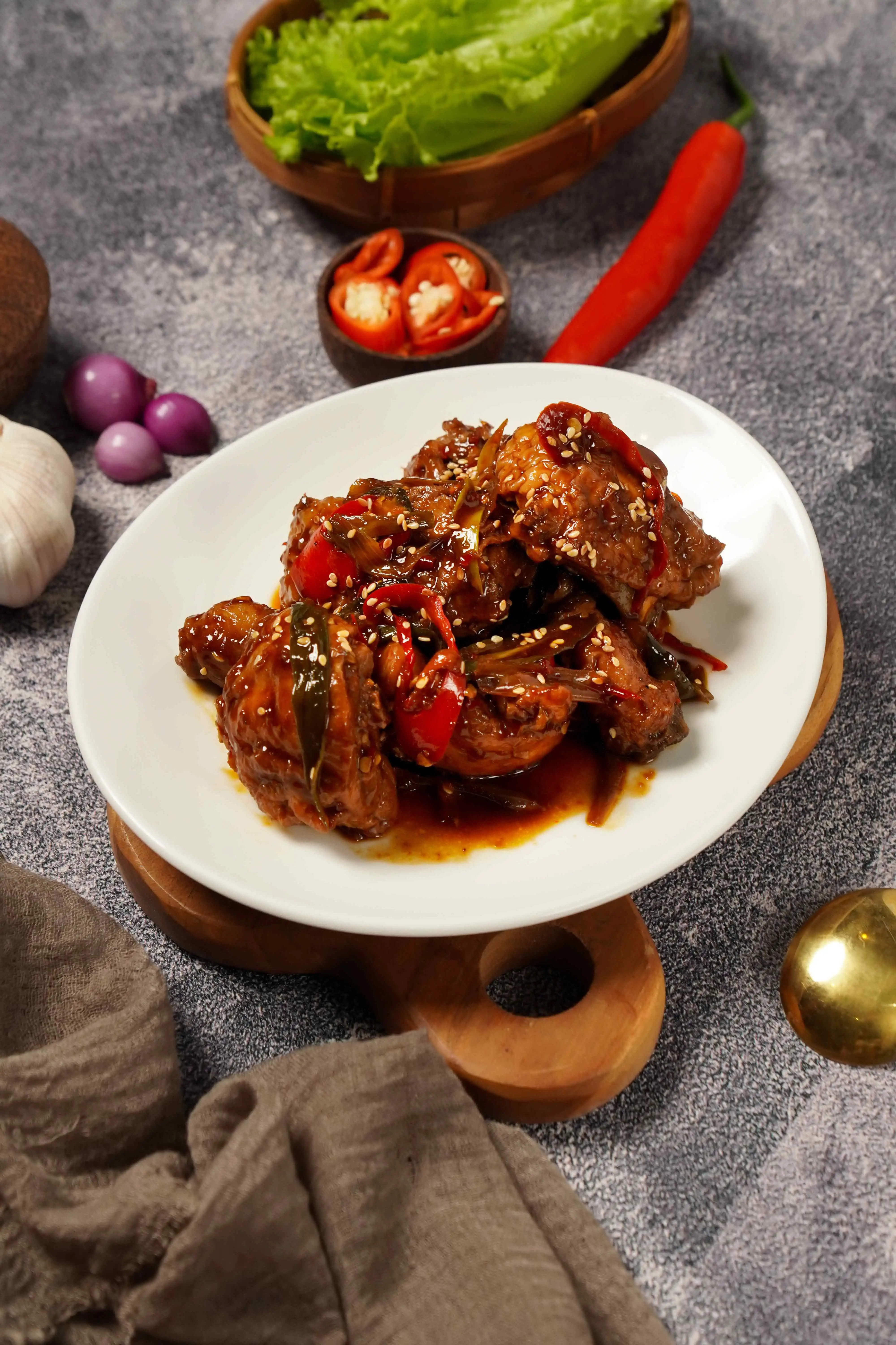 Chicken in Sweet Soy Sauce 1