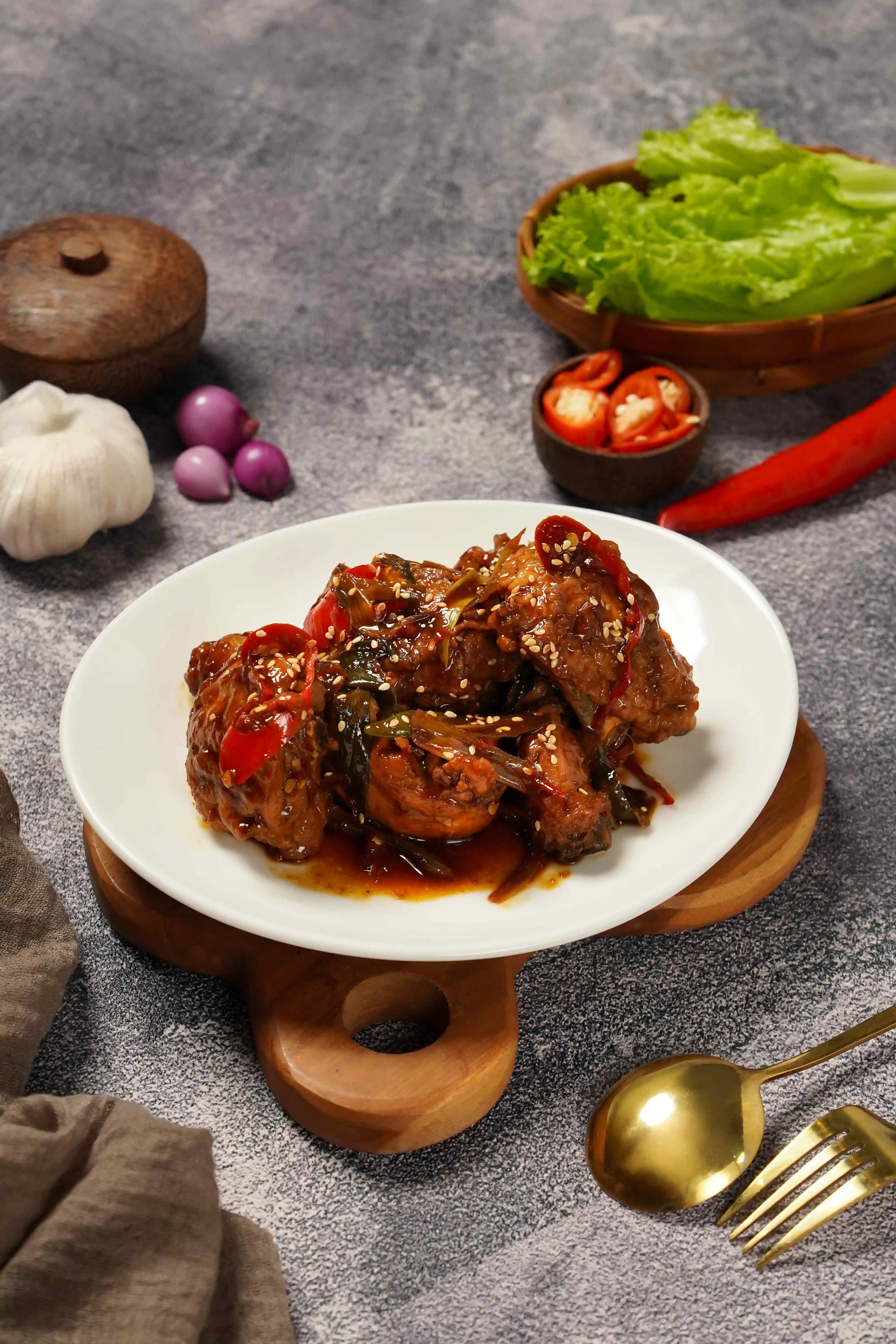 Chicken in Sweet Soy Sauce 3